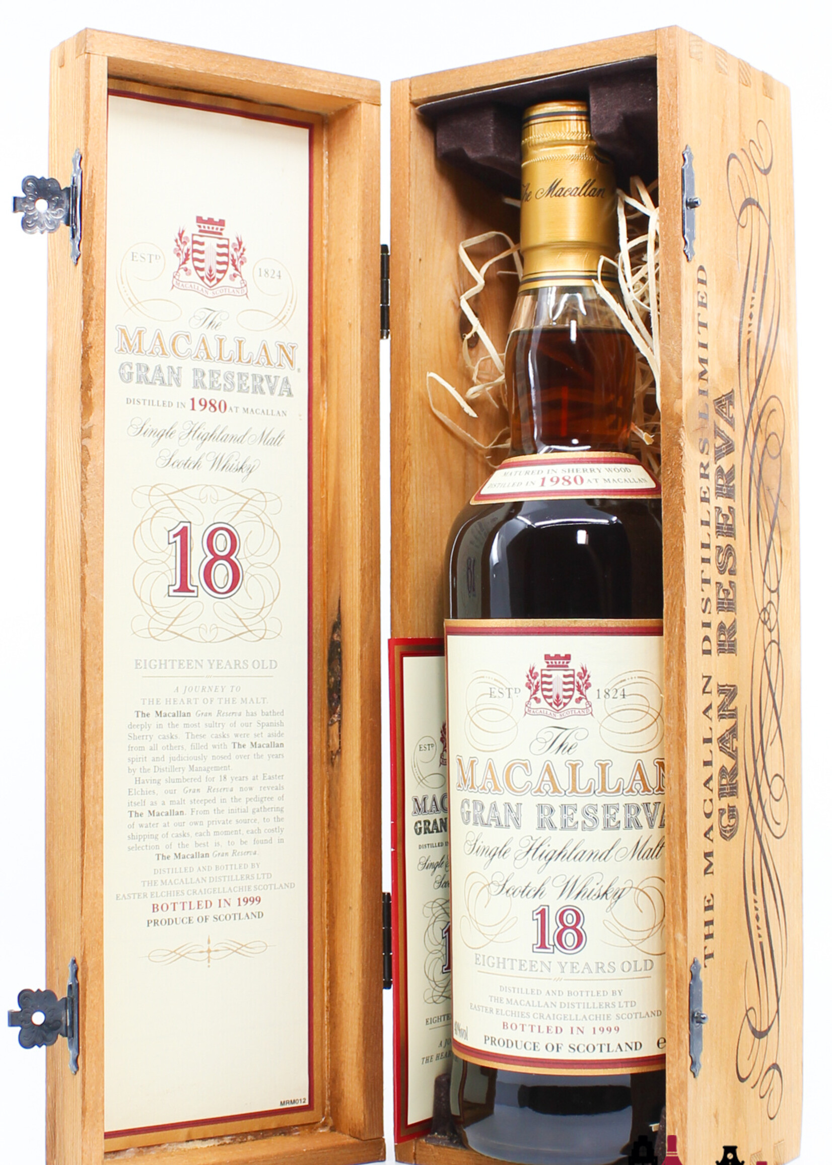 The Macallan Macallan 18 Years Old 1980 1999 - Gran Reserva - Sherry Wood 40%