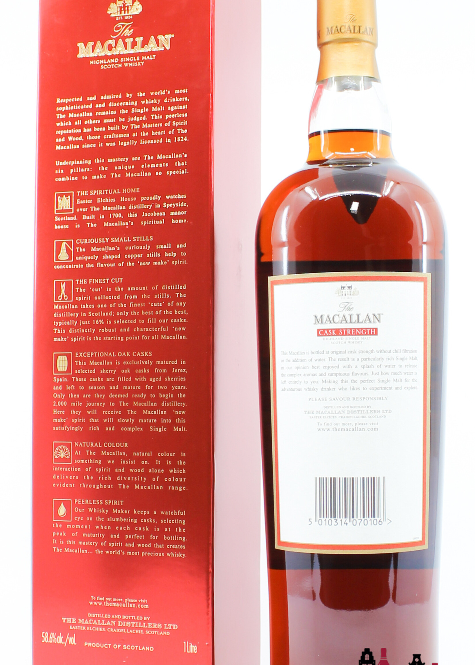 The Macallan Macallan 10 Years Old - Cask Strength 58.6% - 1 liter