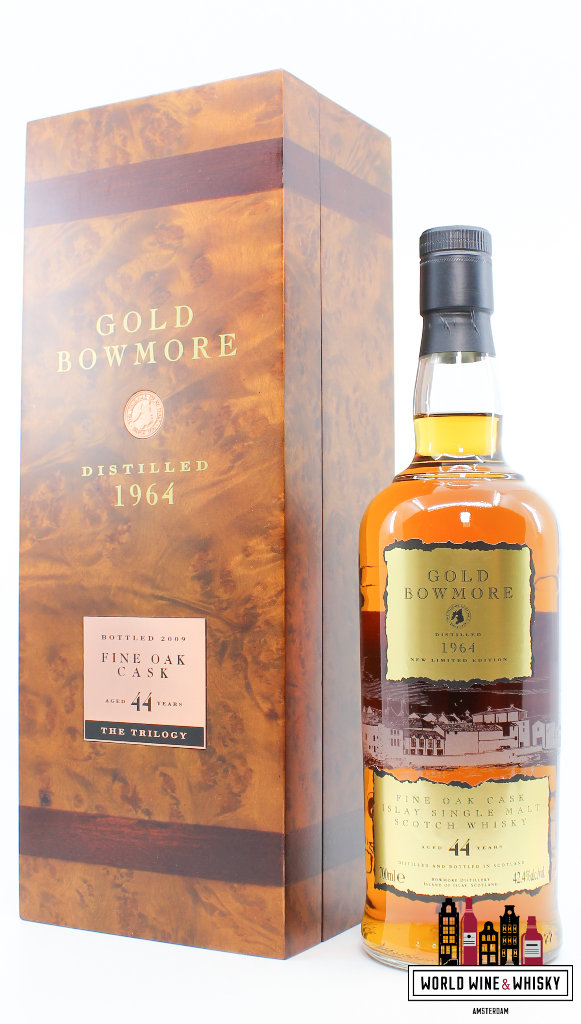 Bowmore Bowmore 44 Years Old 1964 2009 - Gold Edition 42.4% (1 of 701)