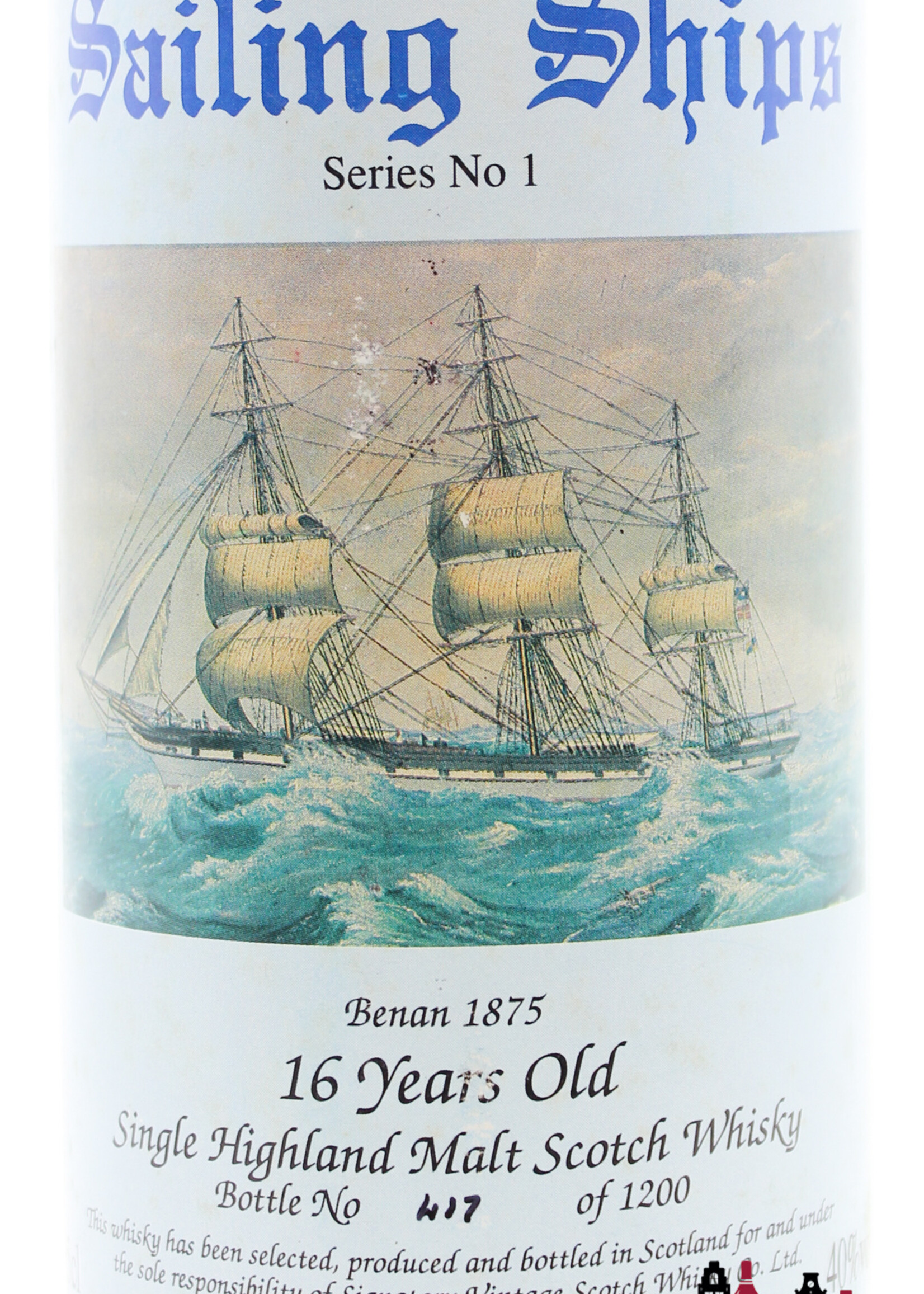 Caperdonich Caperdonich 16 Years Old 1972 1988 - Sailing Ships Series No 1 - Signatory Vintage - Cask 7130-7131-7132 40% (1 of 1200)