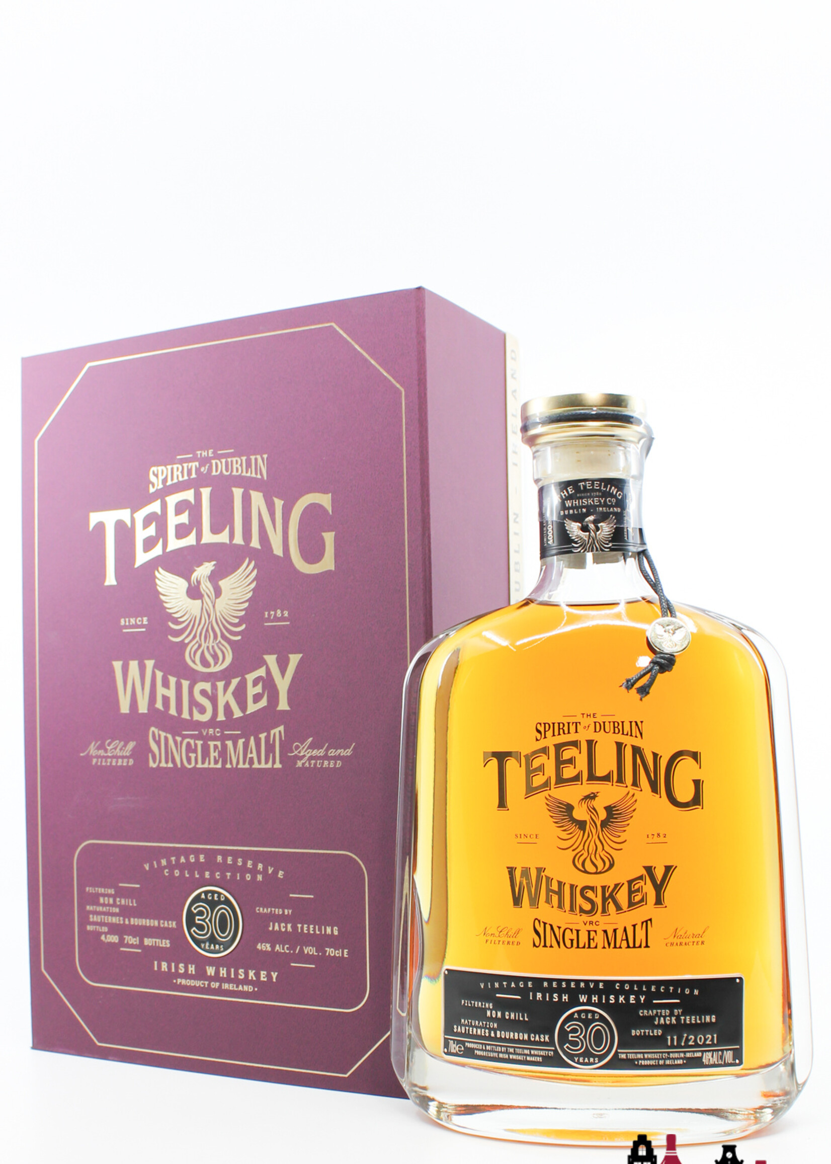 Teeling Teeling 30 Years Old 1991 2021 - Vintage Reserve Collection 46% (1 of 4000)