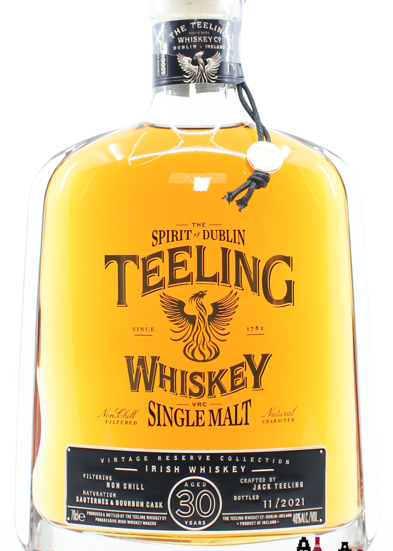 Teeling Teeling 30 Years Old 1991 2021 - Vintage Reserve Collection 46% (1 of 4000)