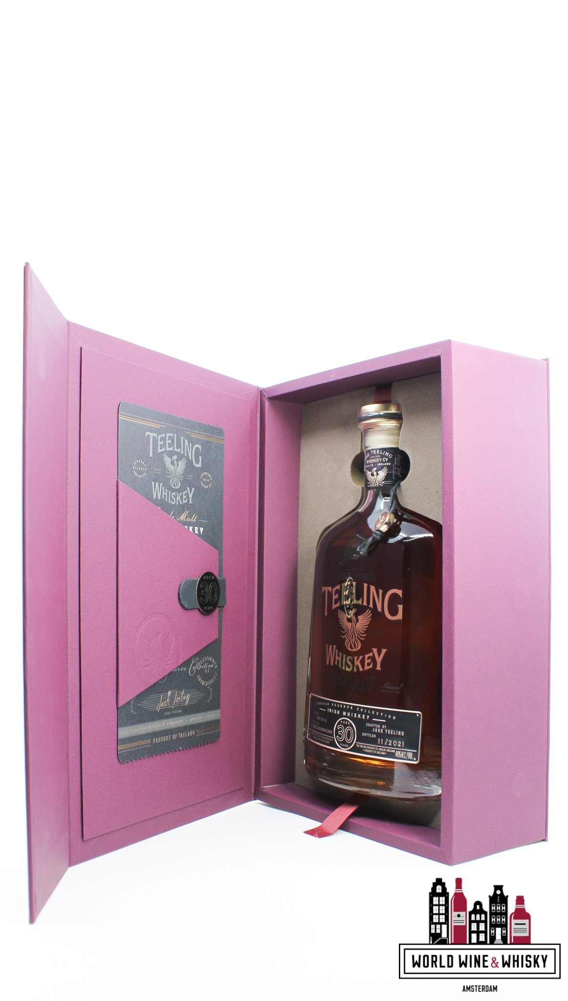 Teeling Teeling 30 Years Old 1991 2021 - Vintage Reserve Collection 46% (1 of 4000)