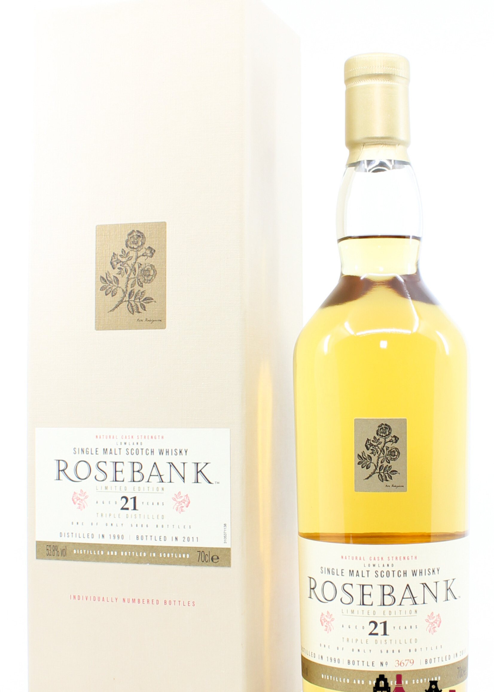 Rosebank Rosebank 21 Years Old 1990 2011 - Diageo Special Releases 2011 53.8% (1 of 5886)