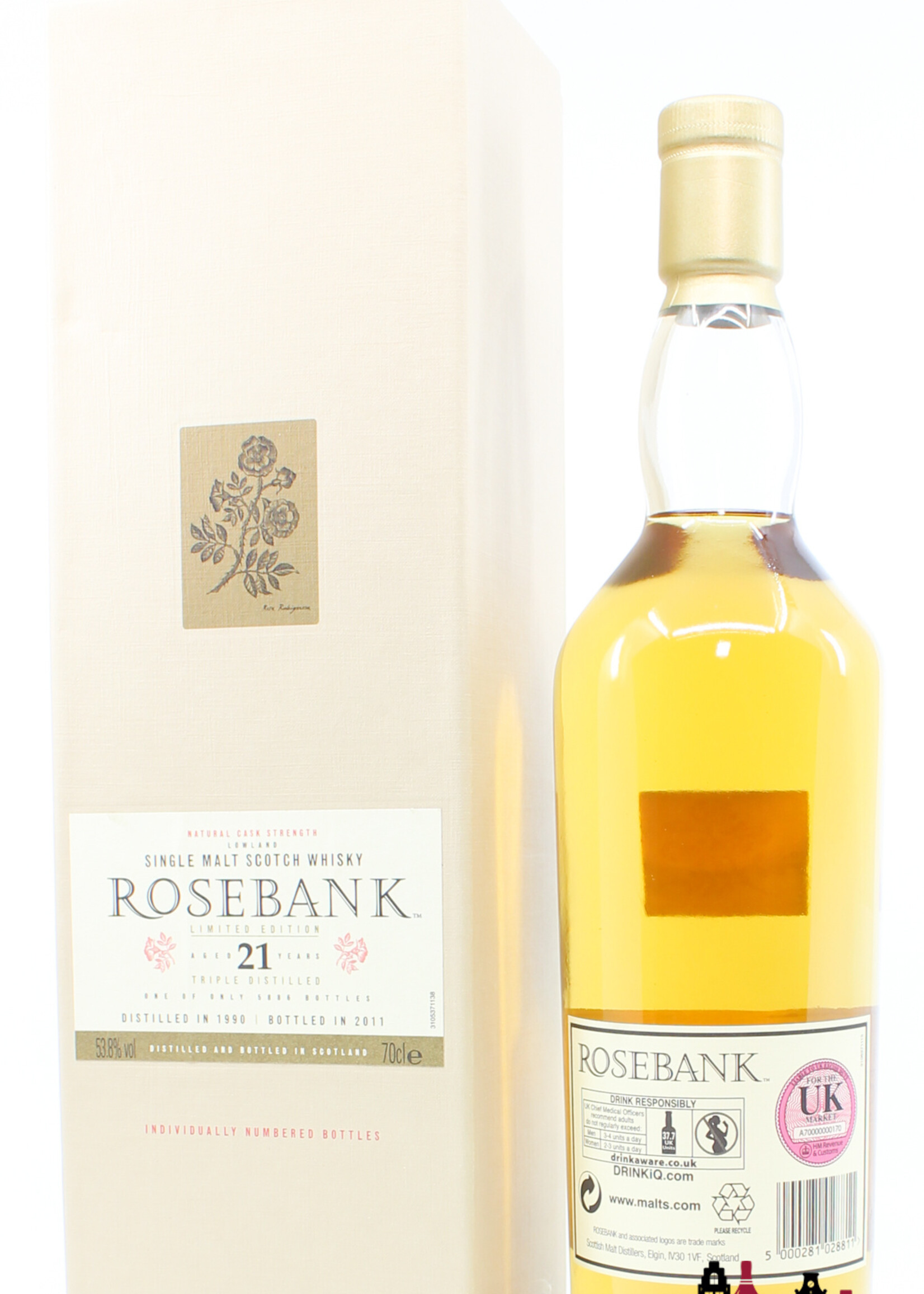 Rosebank Rosebank 21 Years Old 1990 2011 - Diageo Special Releases 2011 53.8% (1 of 5886)