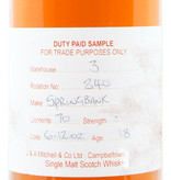 Springbank Springbank 18 Years Old 2002 2021 -  Duty Paid Sample - For Trade Purposes Only - Warehouse 3 - Rotation 840