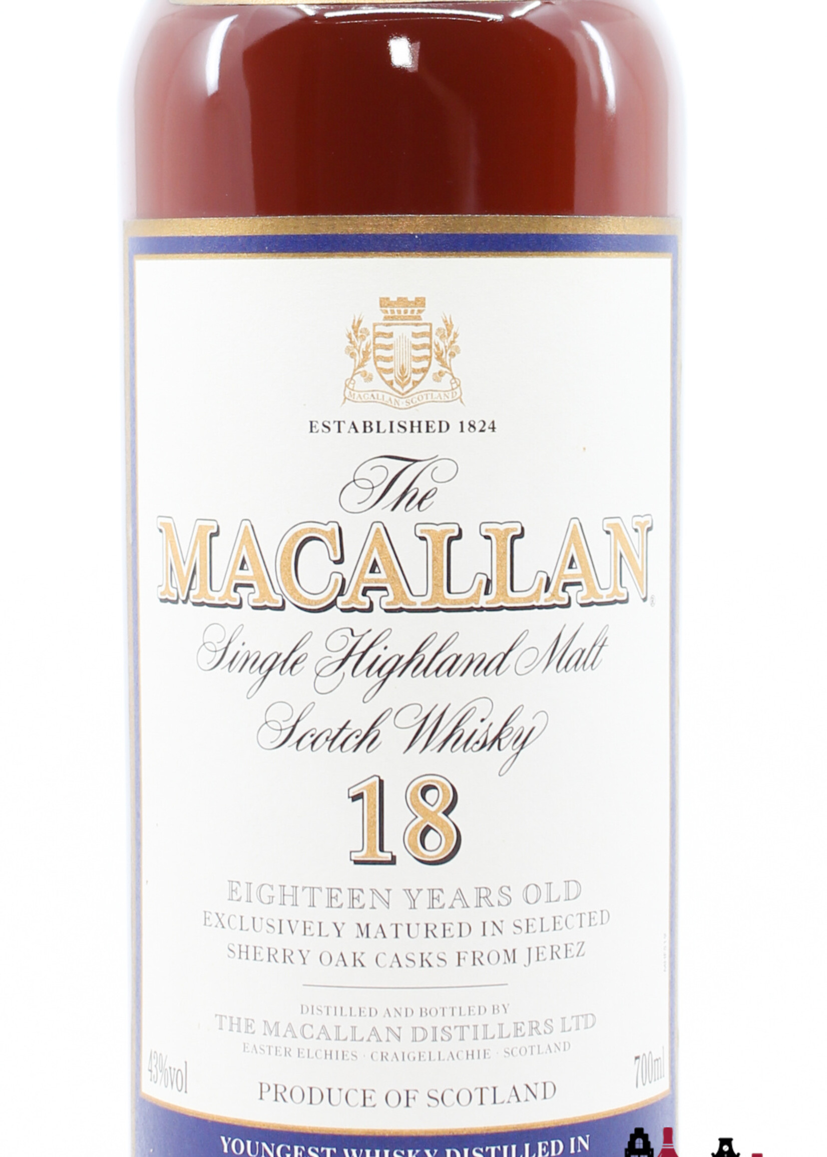 The Macallan Macallan 18 Years Old 1985 2003 - Sherry Oak Casks - Vintage Release 43% (without the cardboard case)