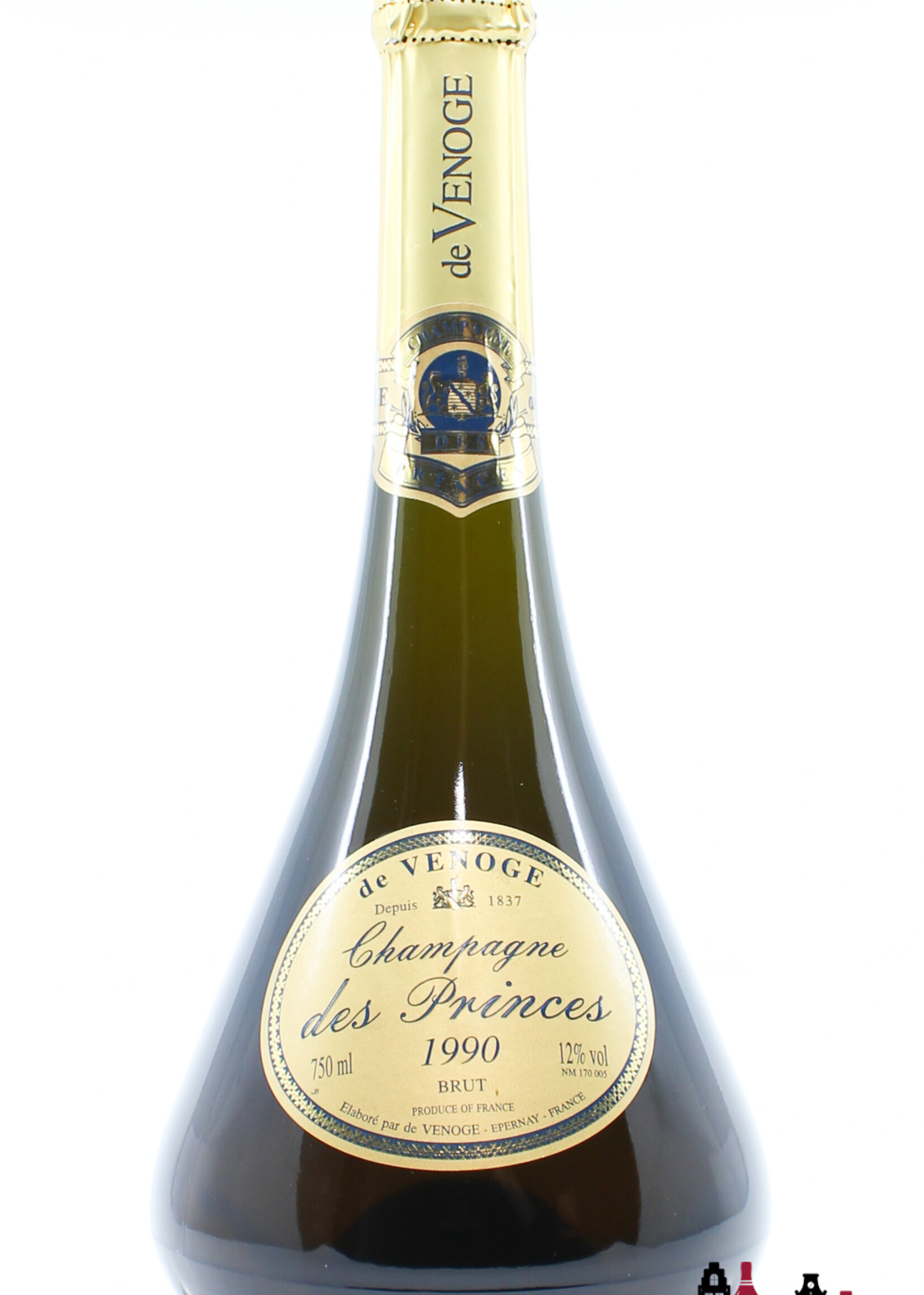 Champagne de Venoge De Venoge 1990 - Champagne (Brut) des Princes Millesime Vintage