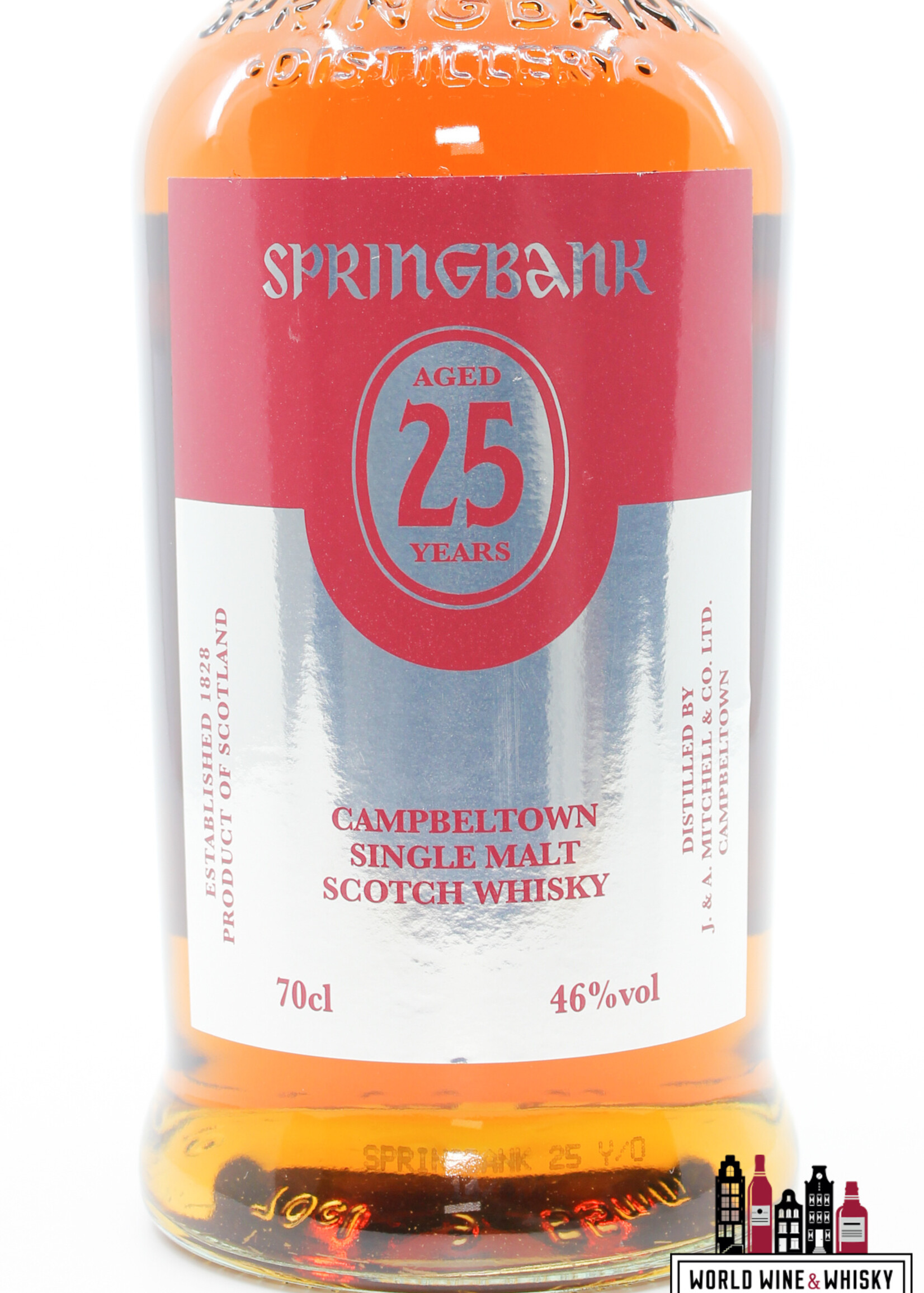 Springbank Springbank 25 Years Old 2014 - Limited Edition - Red/Silver Edition 46% (1 of 1200)