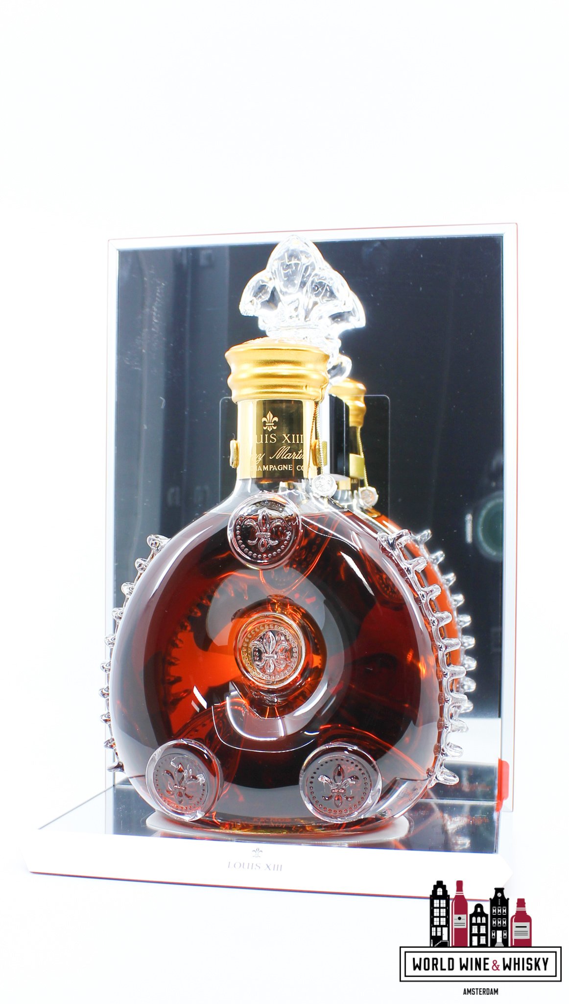 Rémy Martin Louis XIII Grande Champagne Cognac Baccarat Decanter Empty +  Box Etc