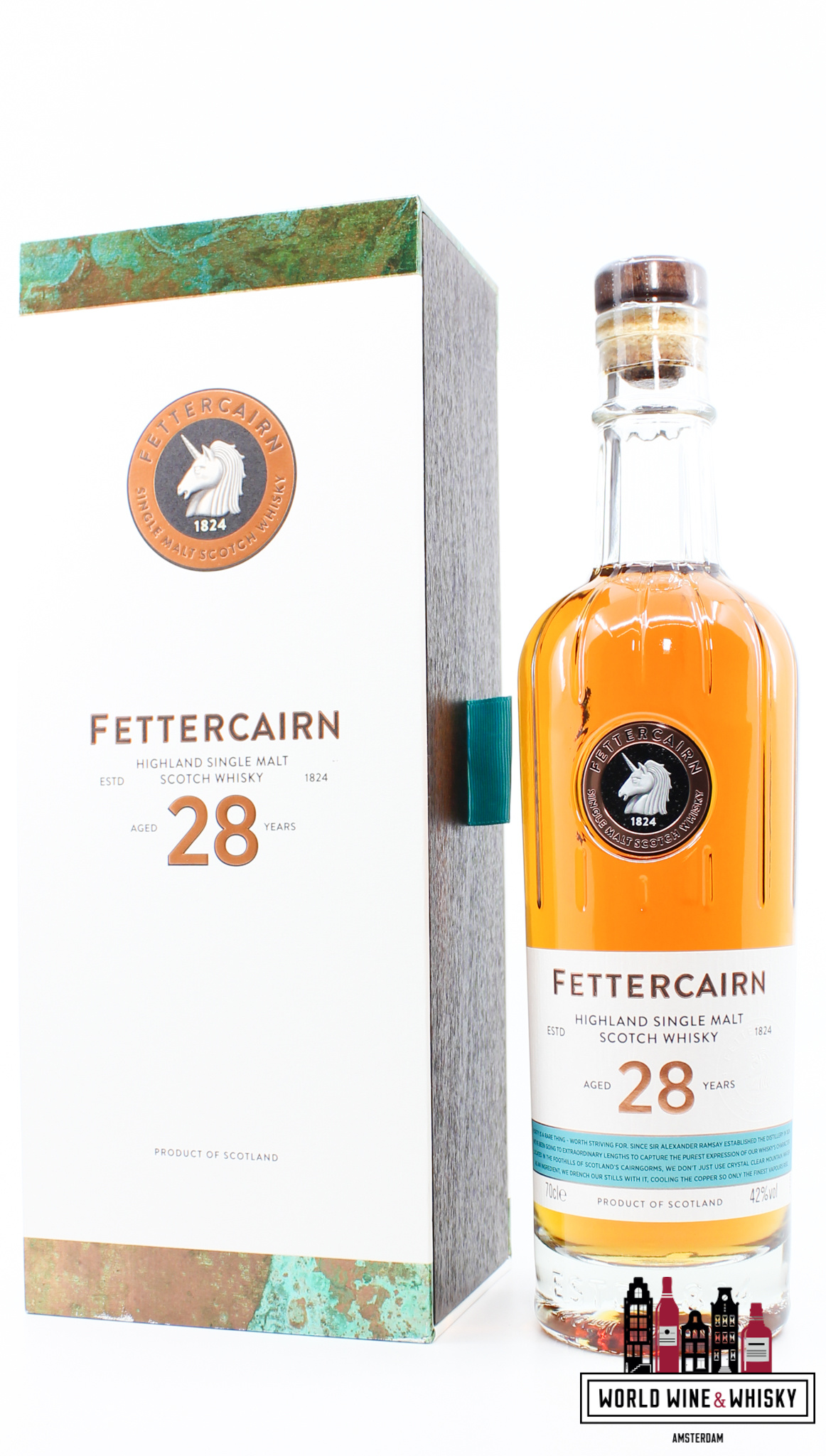 Fettercairn Fettercairn 28 Years Old 2018 - Highland Single Malt Scotch Whisky 42%