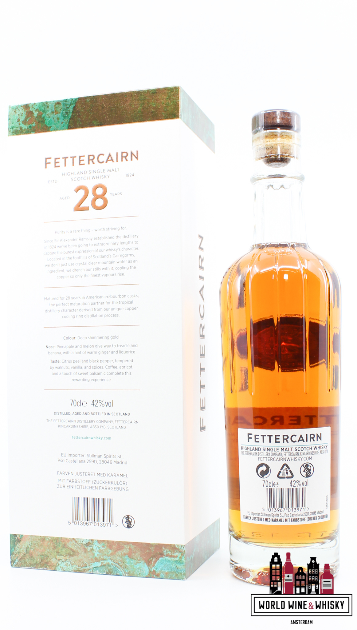 Fettercairn Fettercairn 28 Years Old 2018 - Highland Single Malt Scotch Whisky 42%