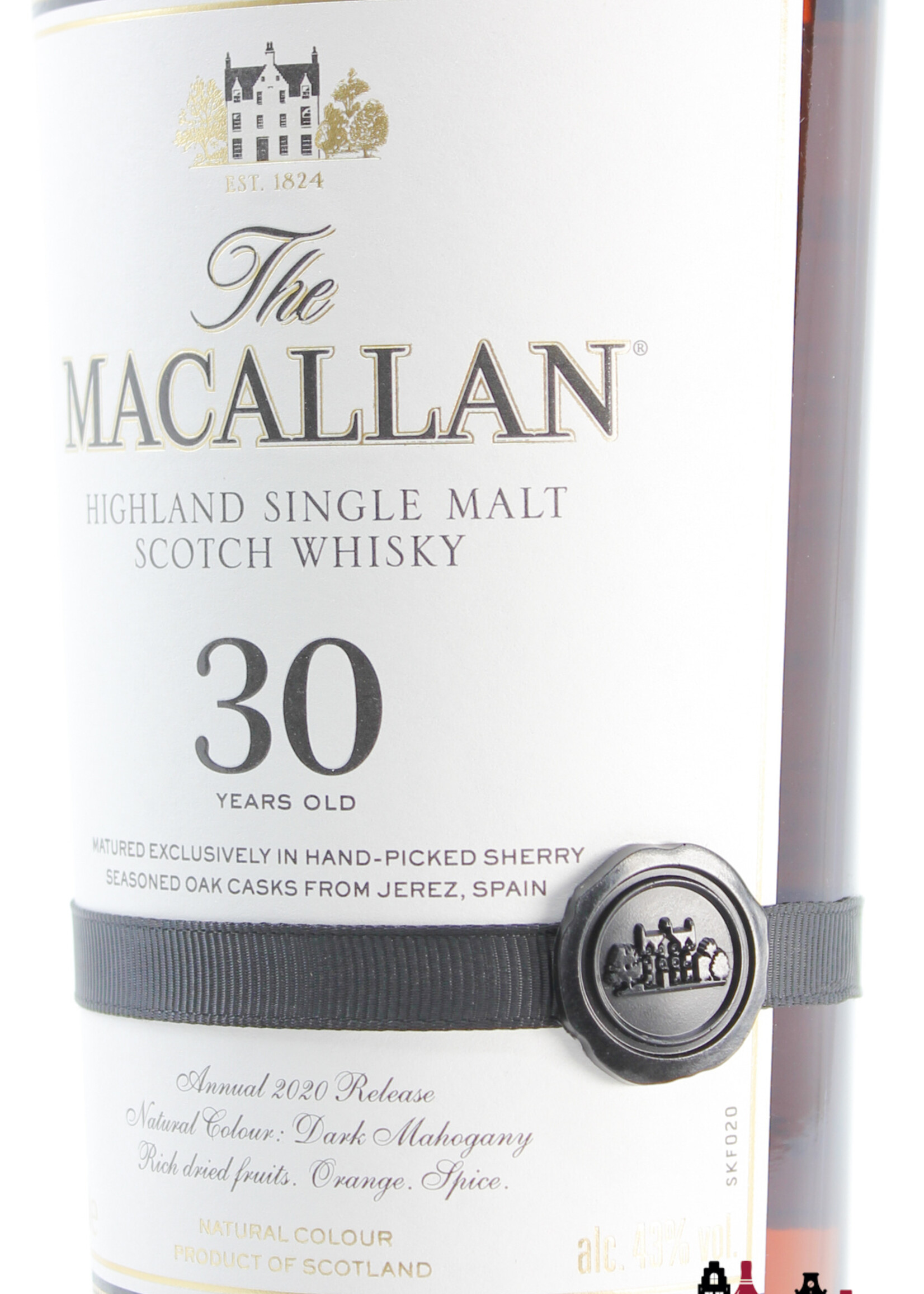 The Macallan Macallan 30 Years Old - Sherry Casks - Annual 2020 Release 43%