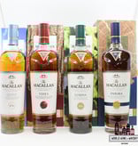 The Macallan Macallan Quest Collection Set 2017: Quest, Terra, Lumina & Enigma - Travel Retail Exclusive (full set of 4 bottles)