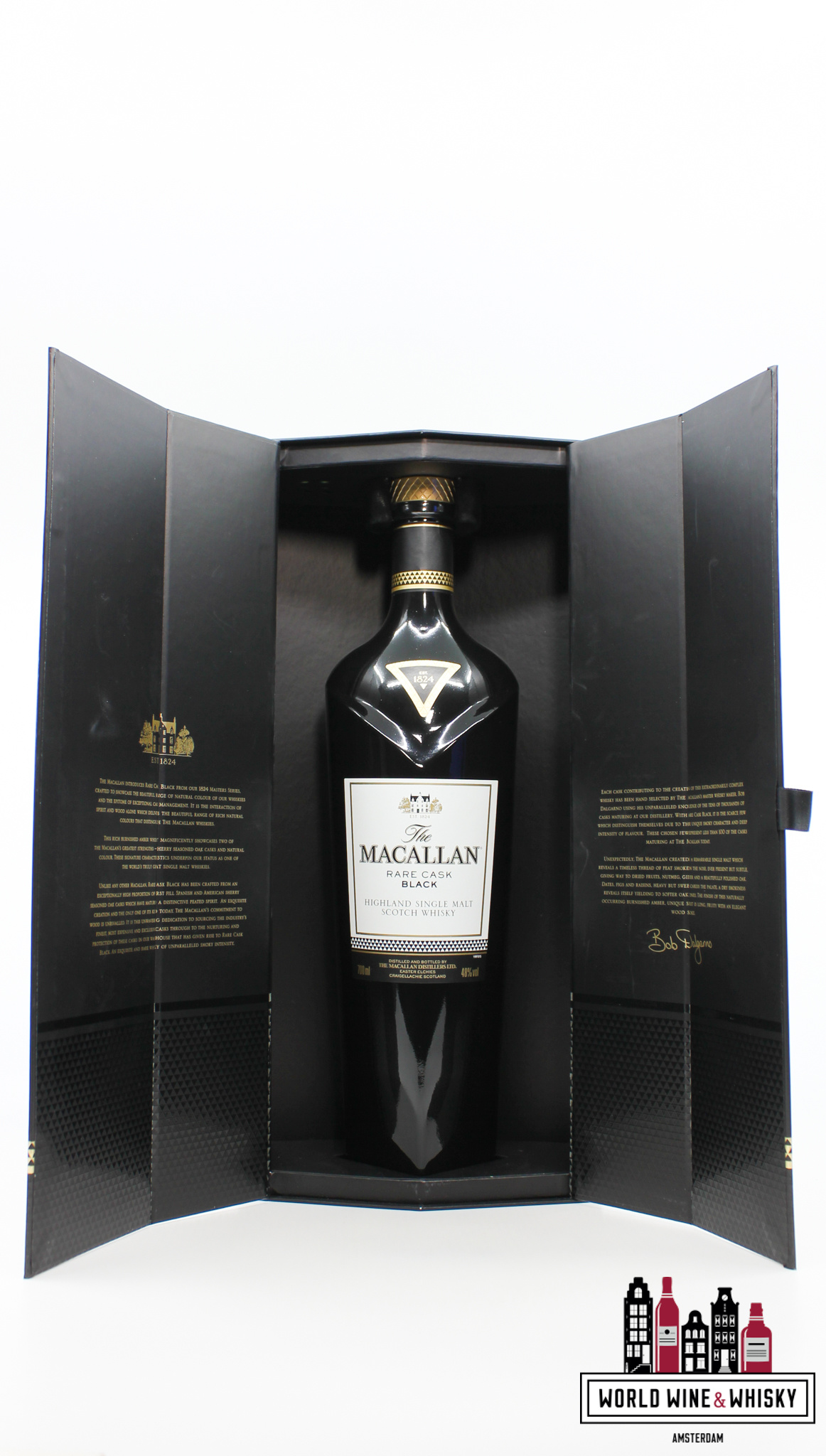 Macallan Macallan Rare Cask Black 2015 - 1824 Masters Series 48% (In luxury case)