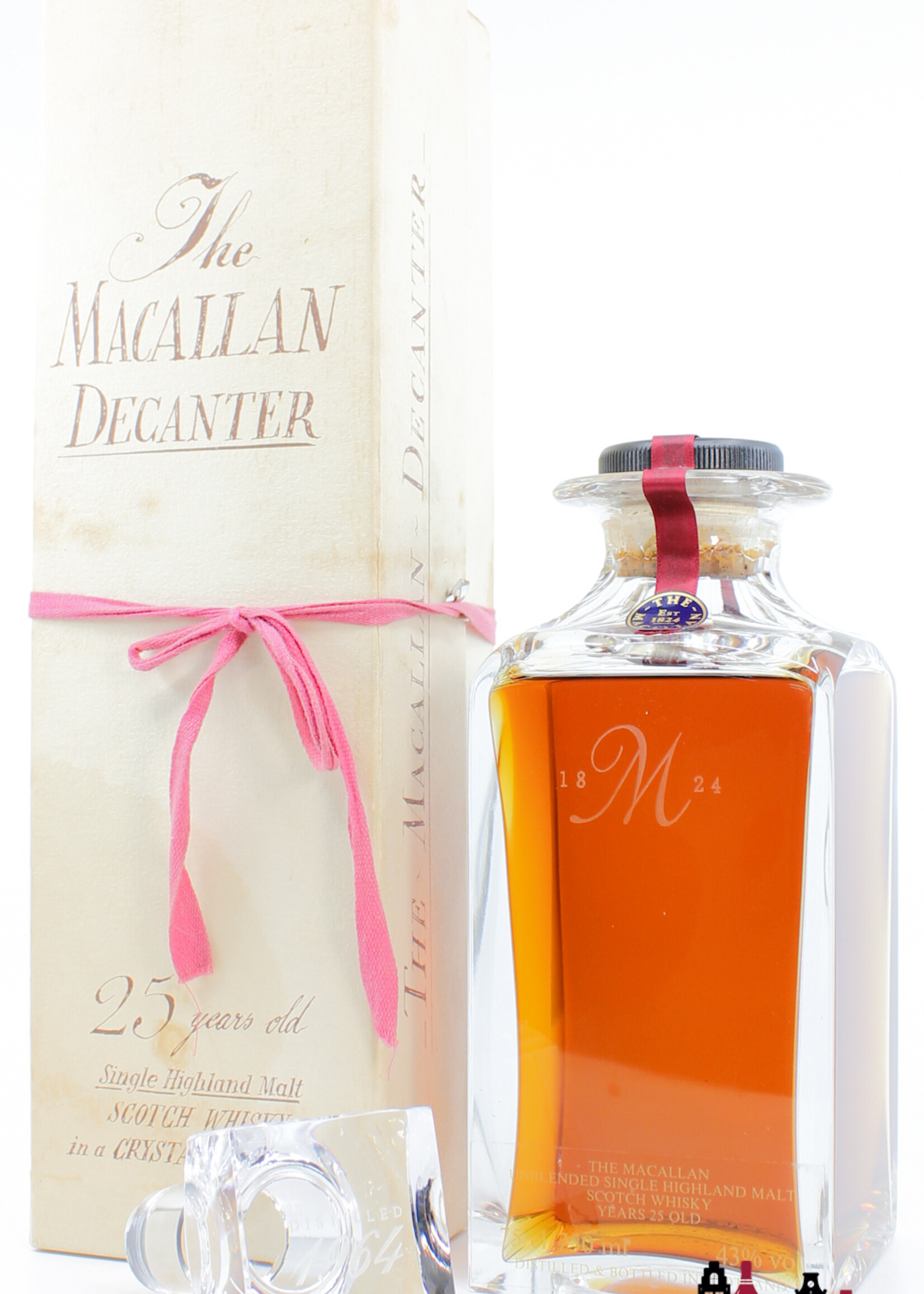 The Macallan Macallan 25 Years Old 1964 1989 - The Macallan Decanter 43% 750ml