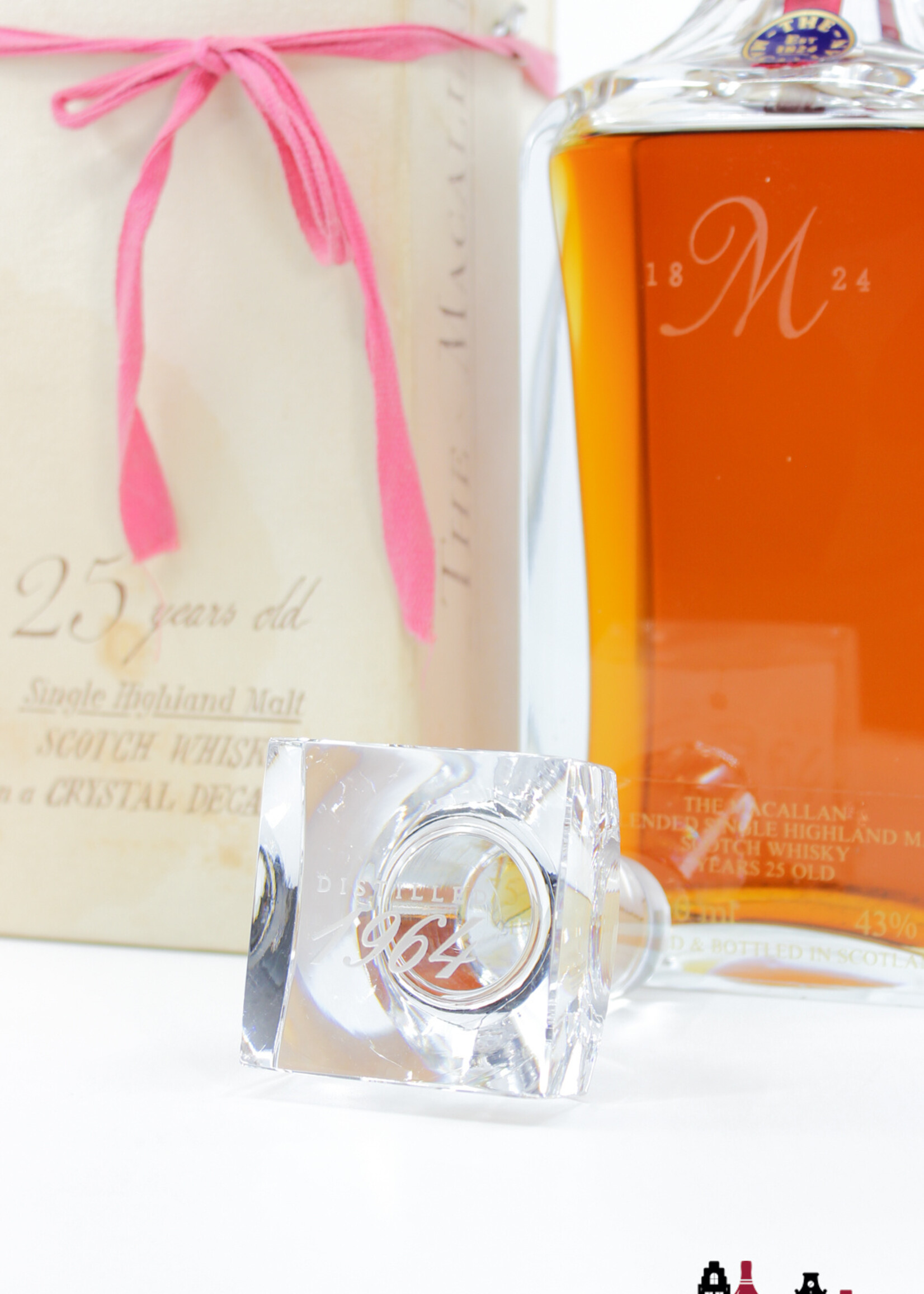 The Macallan Macallan 25 Years Old 1964 1989 - The Macallan Decanter 43% 750ml