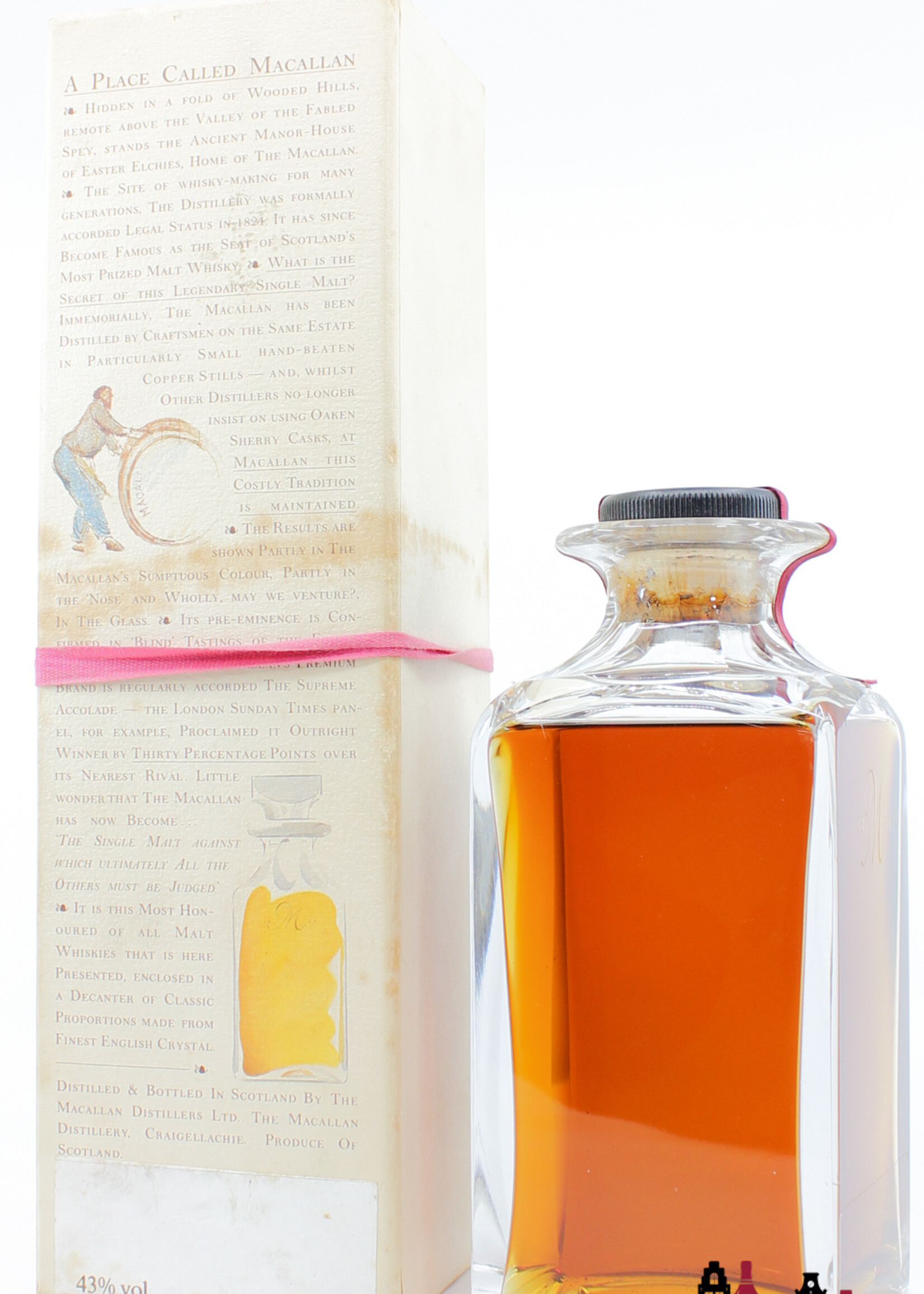The Macallan Macallan 25 Years Old 1964 1989 - The Macallan Decanter 43% 750ml