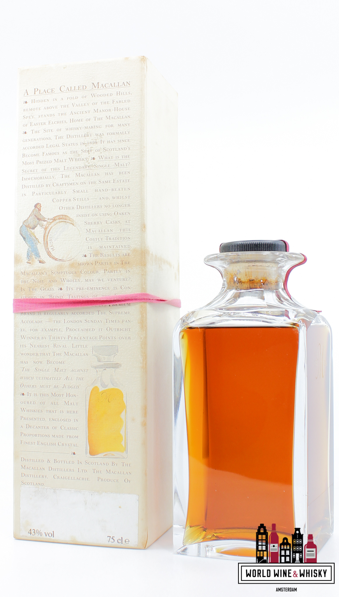 Macallan Macallan 25 Years Old 1964 1989 - The Macallan Decanter 43% 750ml