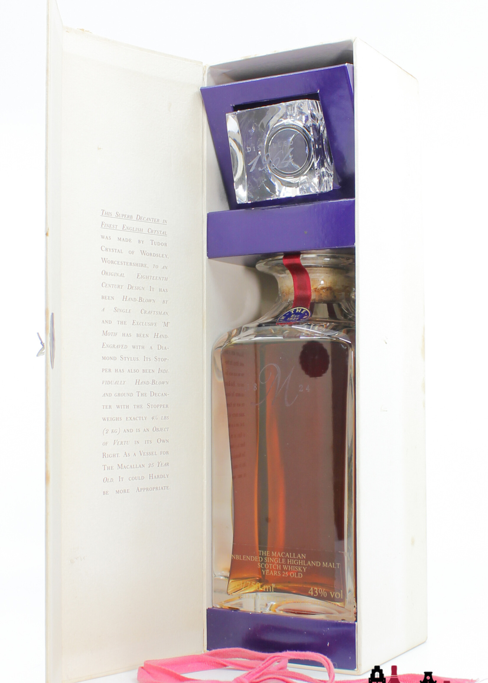 The Macallan Macallan 25 Years Old 1964 1989 - The Macallan Decanter 43% 750ml