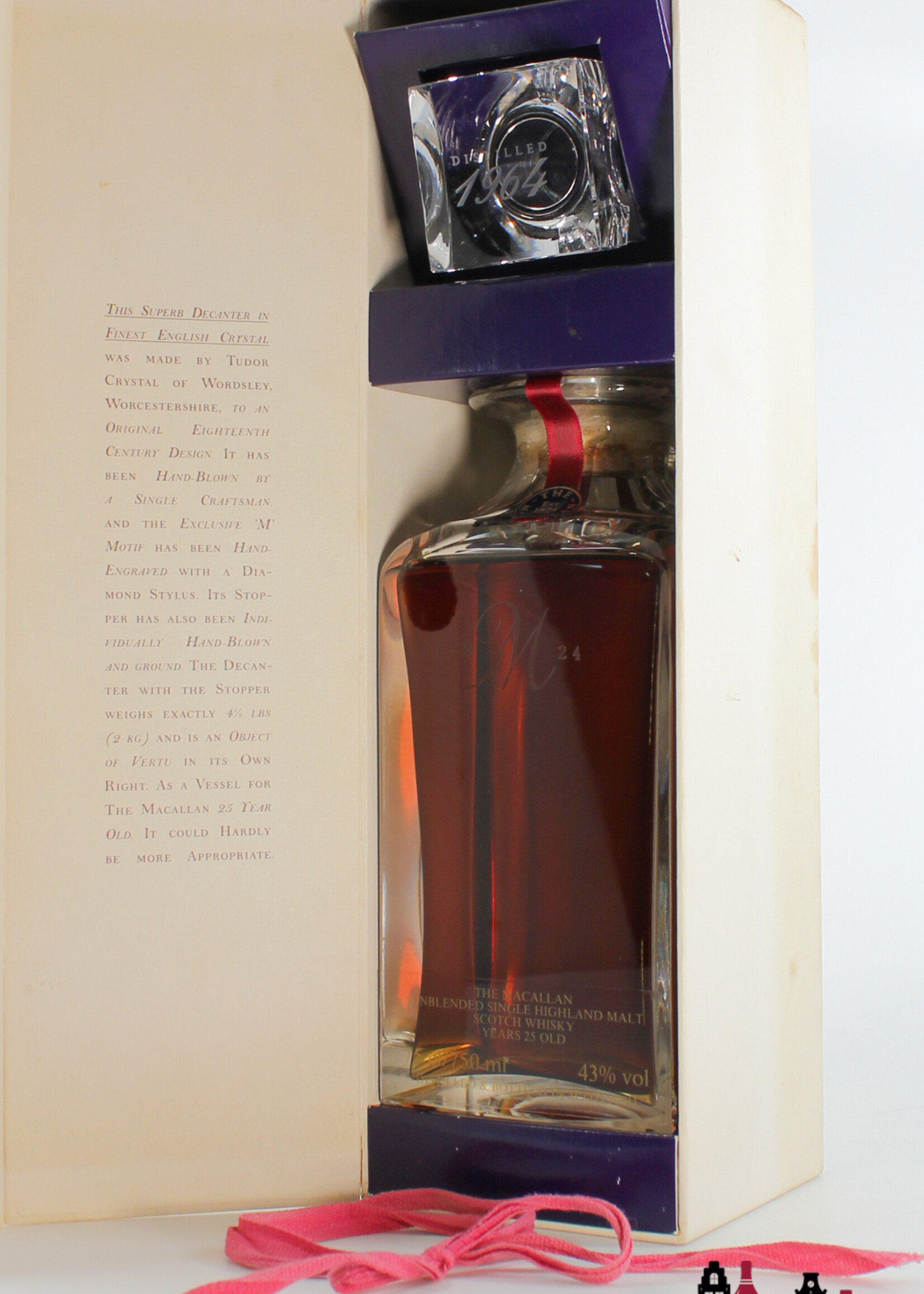 The Macallan Macallan 25 Years Old 1964 1989 - The Macallan Decanter 43% 750ml