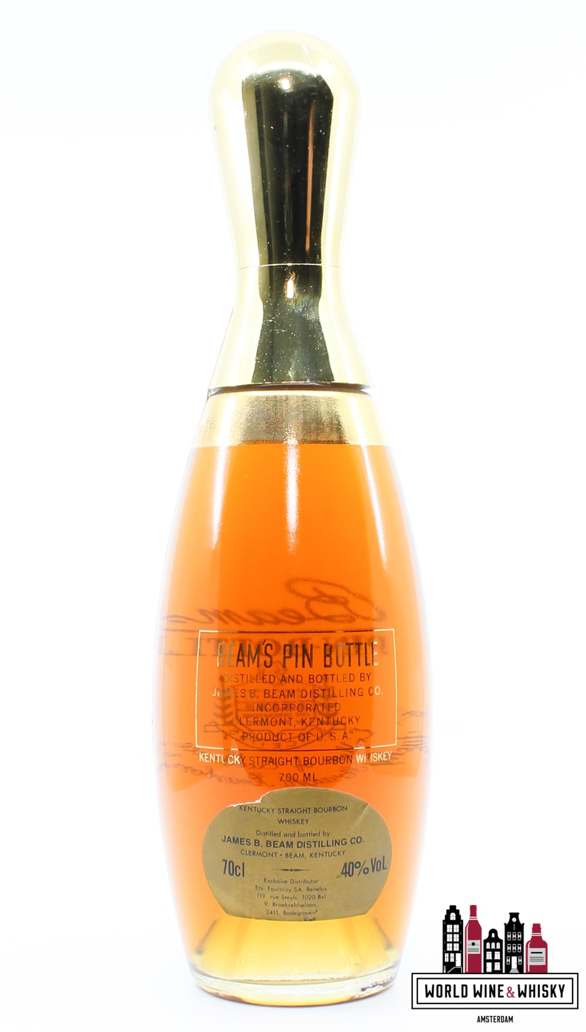 Jim Beam Beam's Pim-Bottle - Emblem of Excellence - Kentucky Straight Bourbon Whiskey 43% 700ml (Jim Beam)