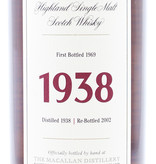 Macallan Macallan 31 Years Old 1938 1969 - Fine & Rare (Re-Bottled 2002) 43% (in luxury wooden case)