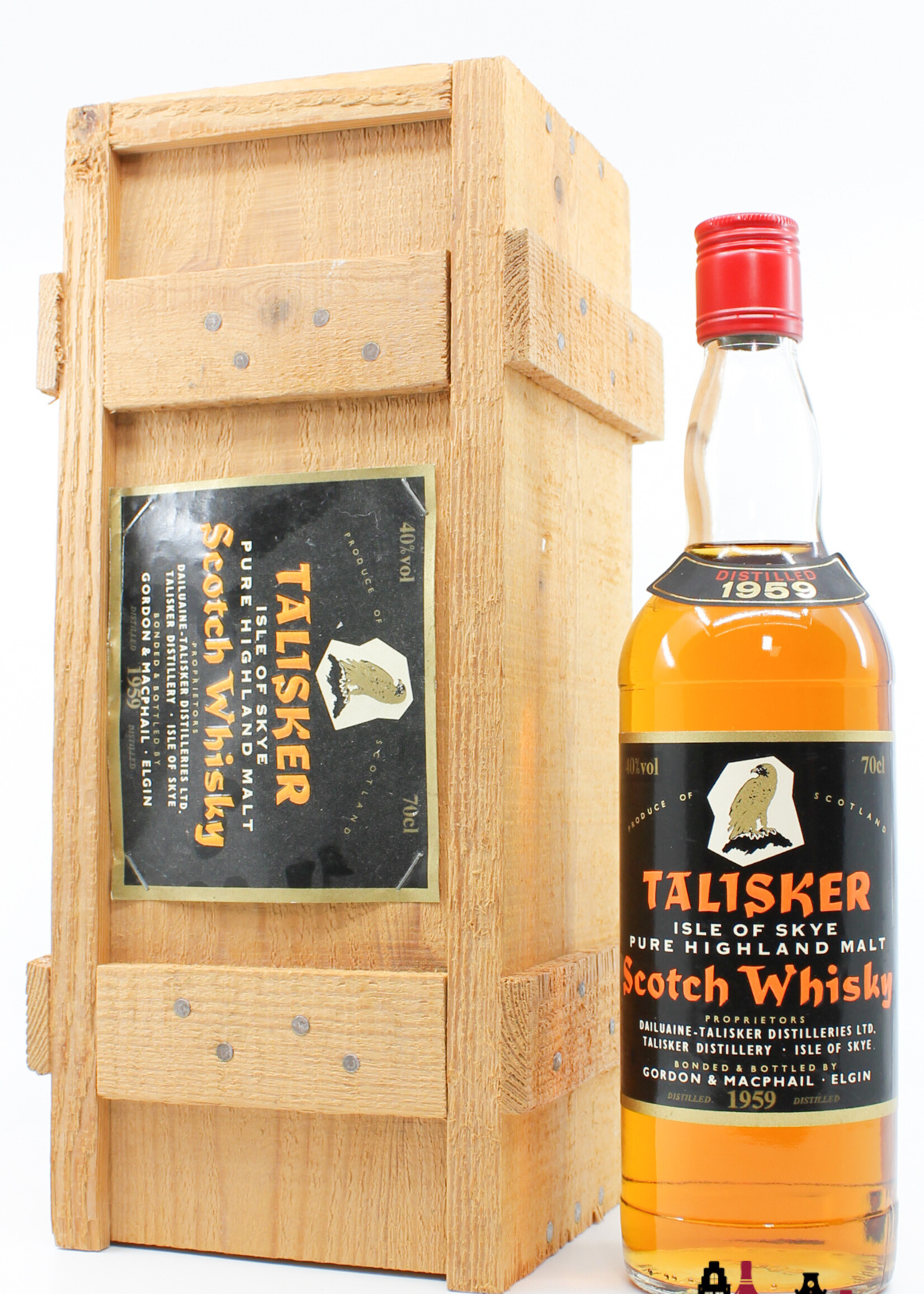 Talisker Talisker 1959 1993 - Black Label, Golden Eagle - Gordon & MacPhail 40%