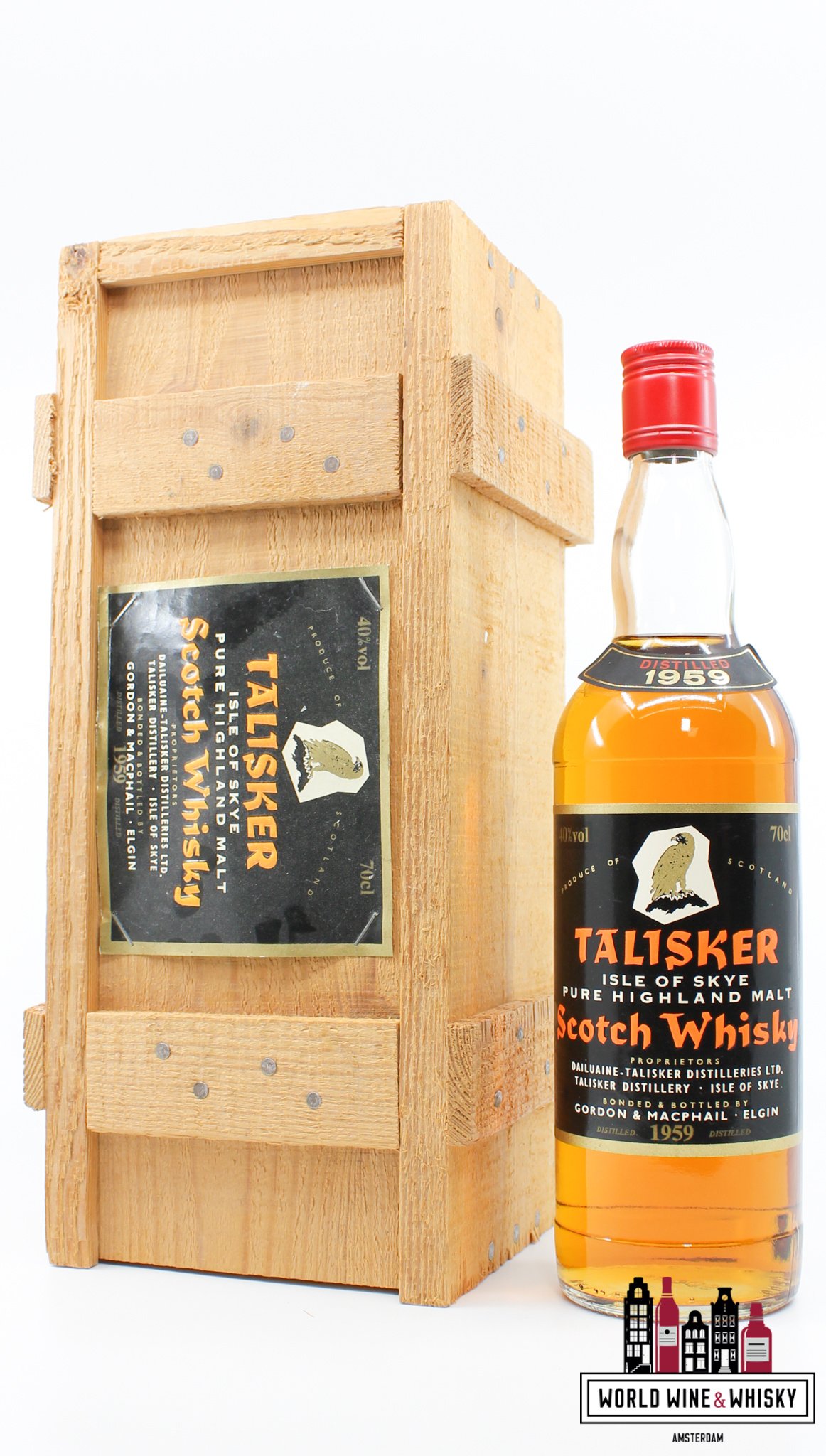 Talisker Talisker 1959 1993 - Black Label, Golden Eagle - Gordon & MacPhail 40%