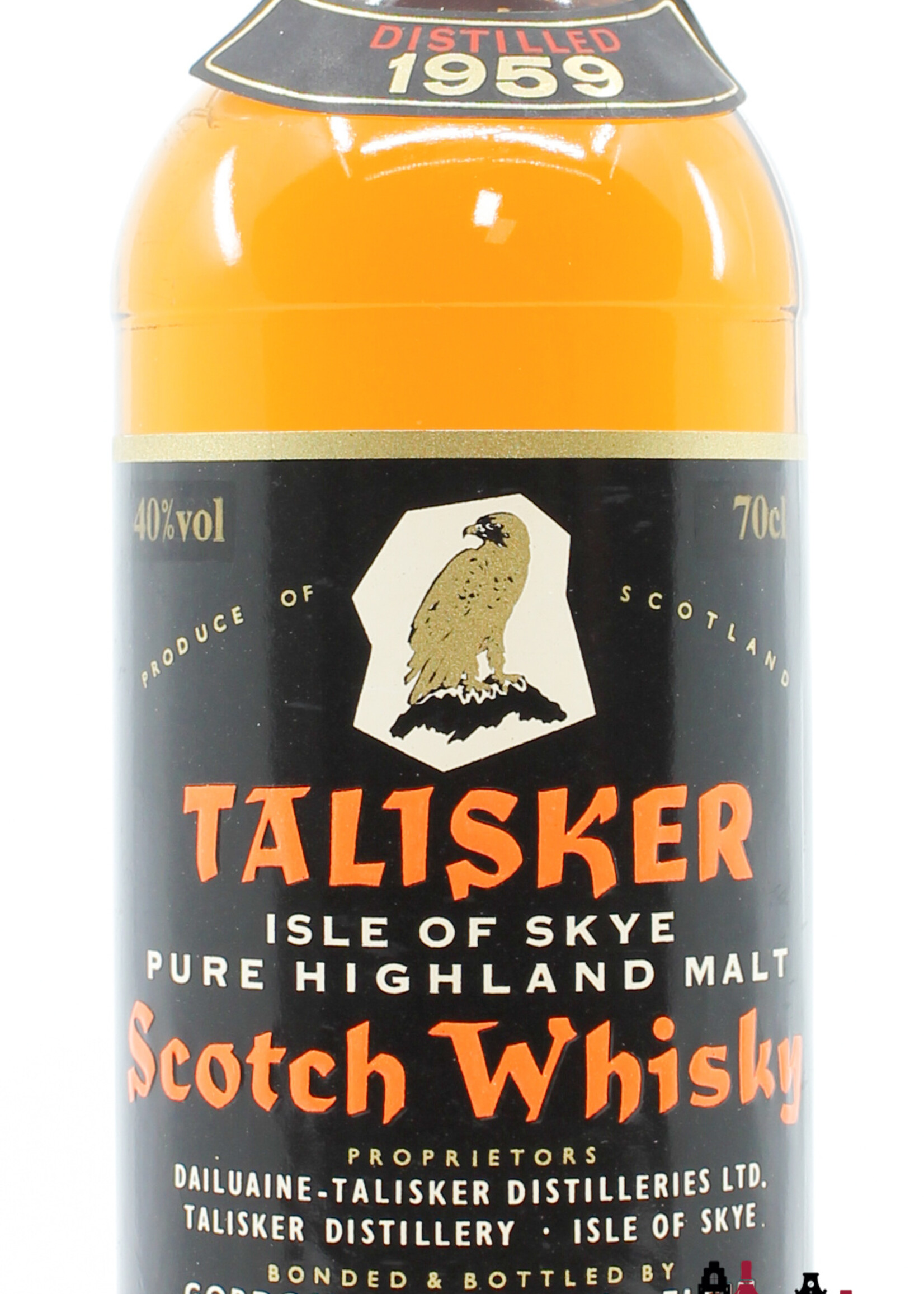 Talisker Talisker 1959 1993 - Black Label, Golden Eagle - Gordon & MacPhail 40%
