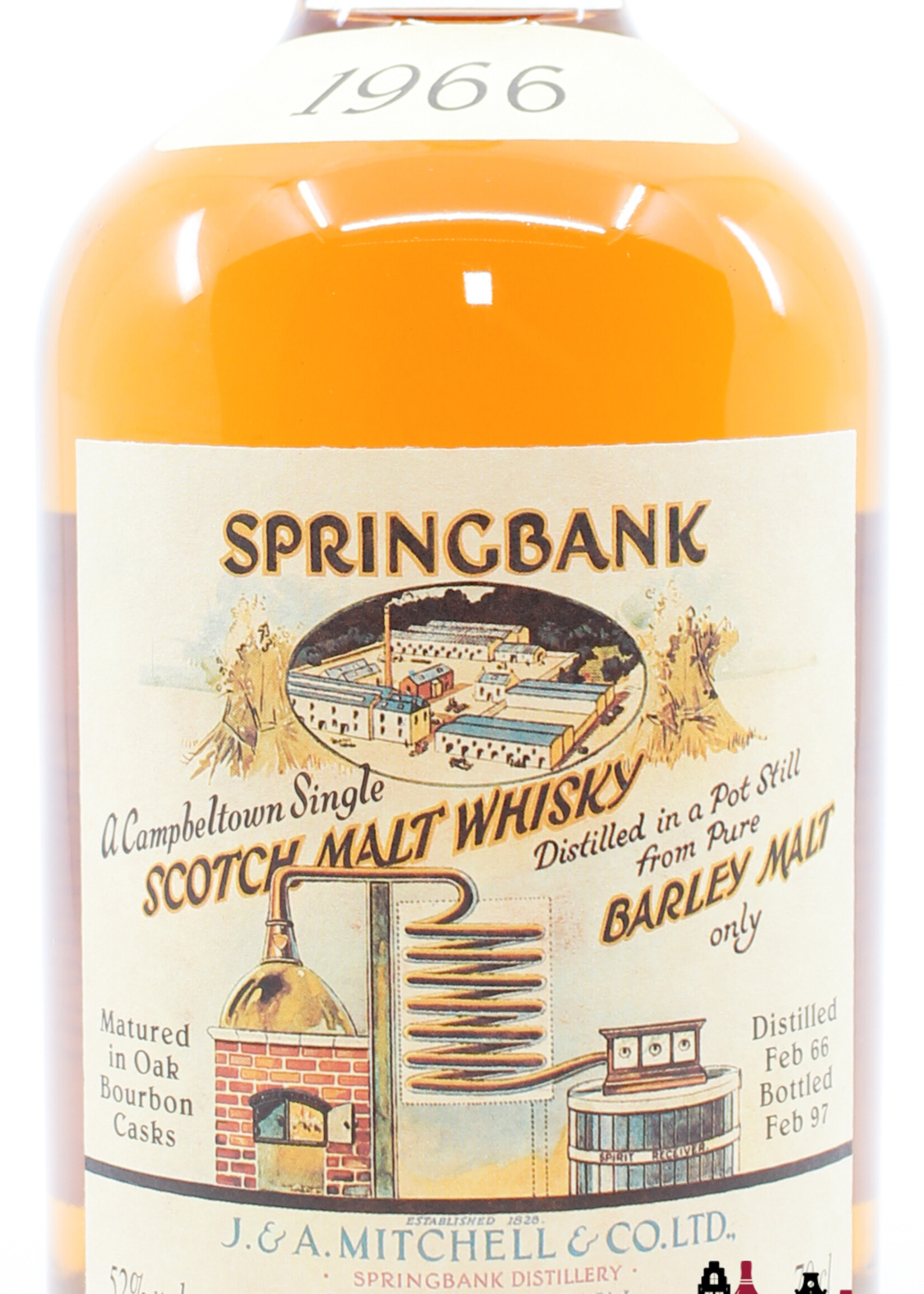 Springbank Springbank 31 Years Old 1966 1997 - Local Barley - Cask 1966 476 52%