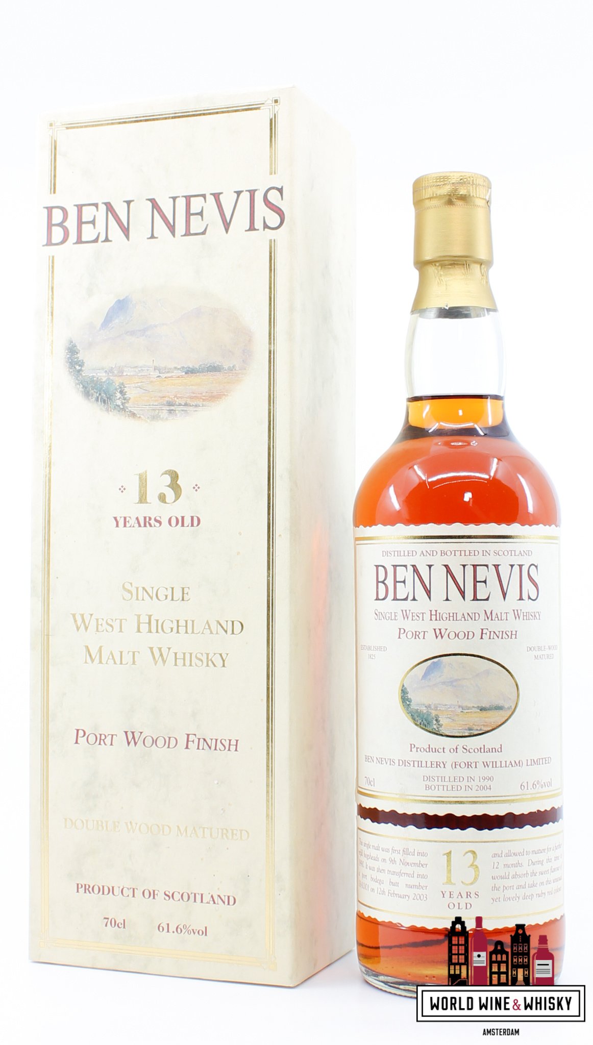 Ben Nevis 13 Years Old 1990 2004 - Port Wood Finish 61.6% (1 of 800)