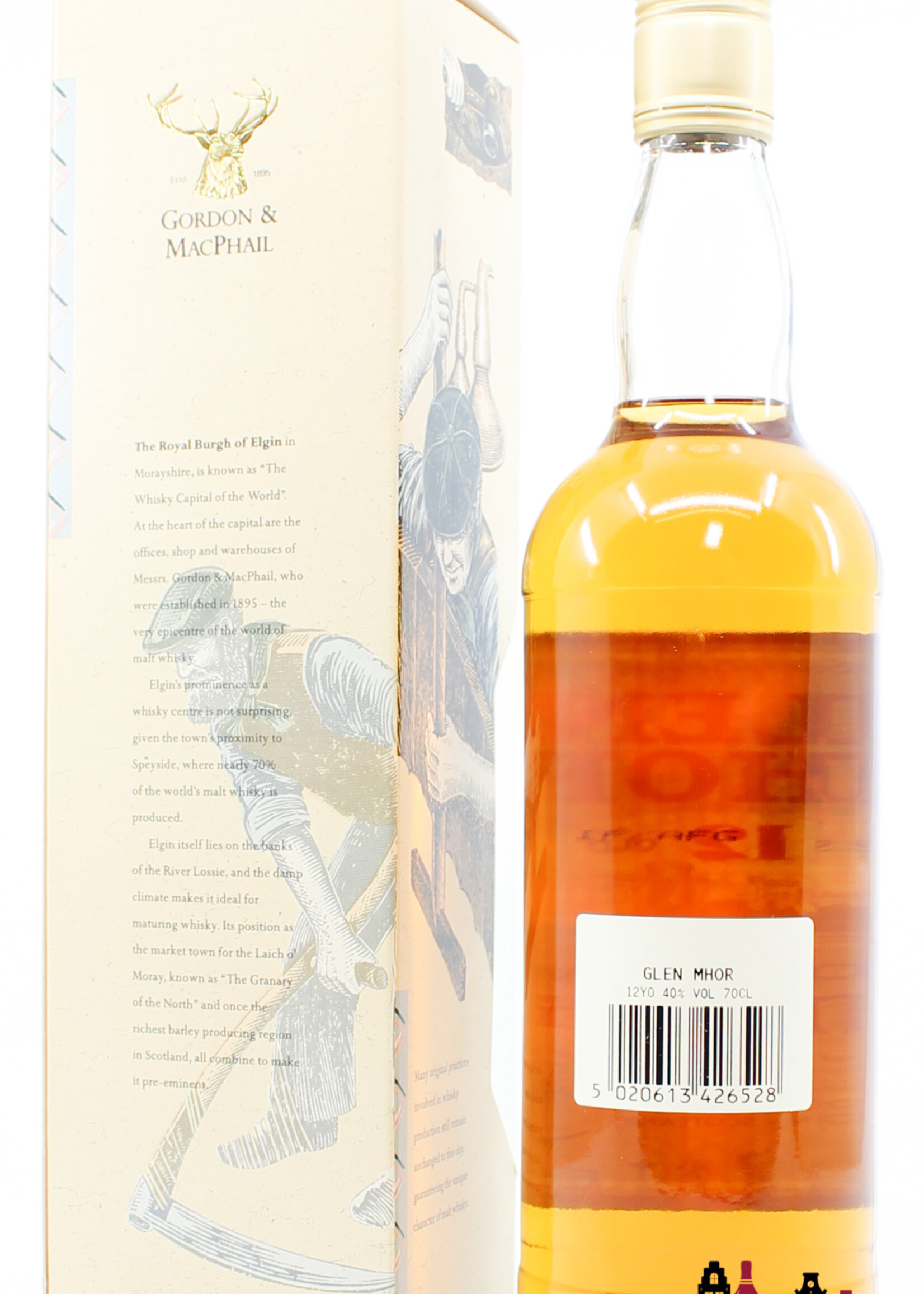 Glen Mhor Glen Mhor 12 Years Old 1996 - Rare Old Highland Malt - Gordon & MacPhail 40%