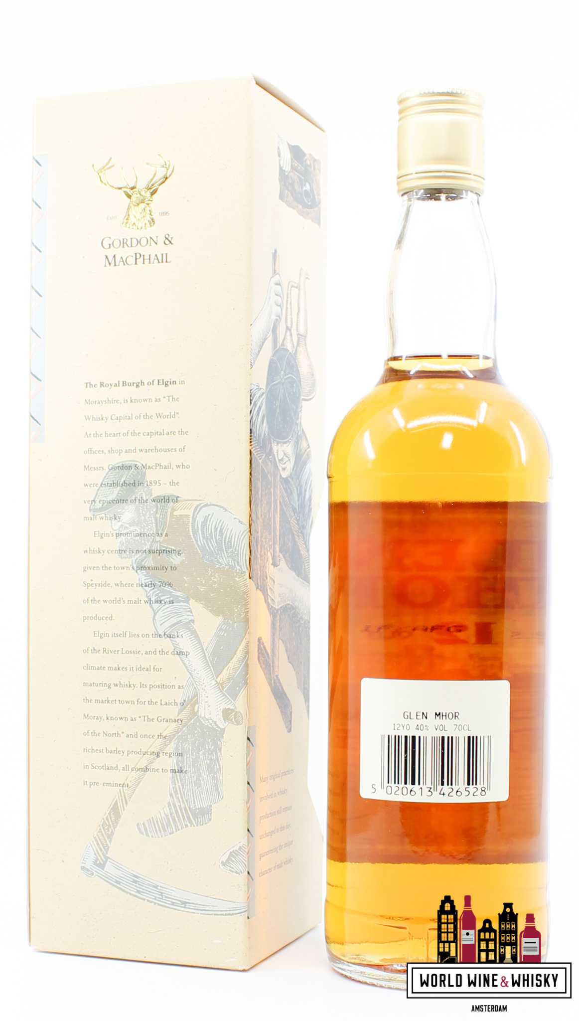 Glen Mhor Glen Mhor 12 Years Old 1996 - Rare Old Highland Malt - Gordon & MacPhail 40%