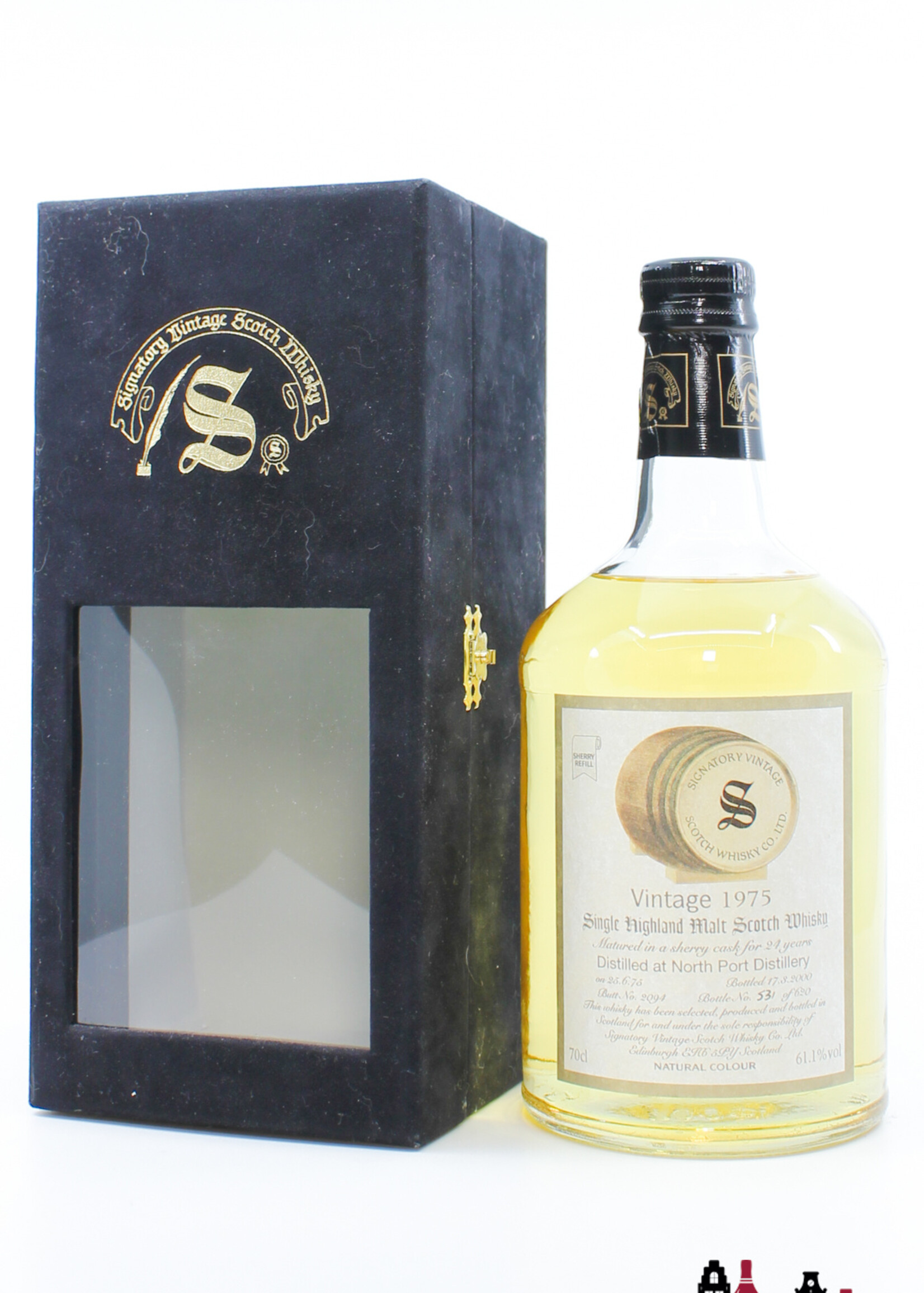 North Port North Port 24 Years Old 1975 2000 - Vintage Collection - Signatory Vintage - Cask 2094 61.1% (1 of 620)