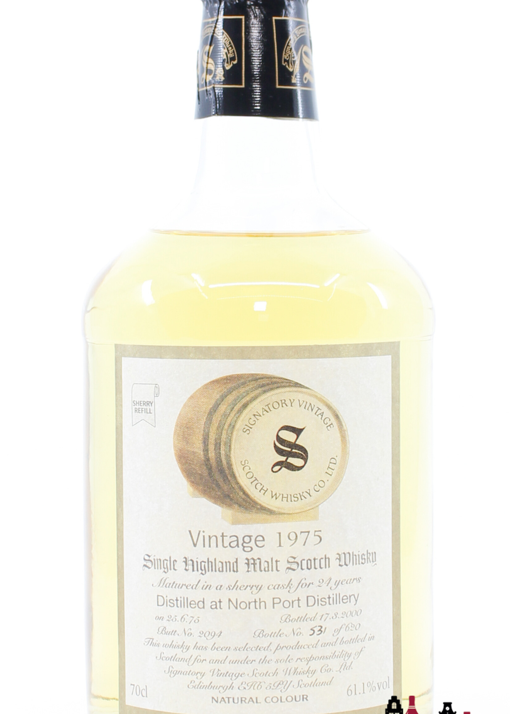 North Port North Port 24 Years Old 1975 2000 - Vintage Collection - Signatory Vintage - Cask 2094 61.1% (1 of 620)