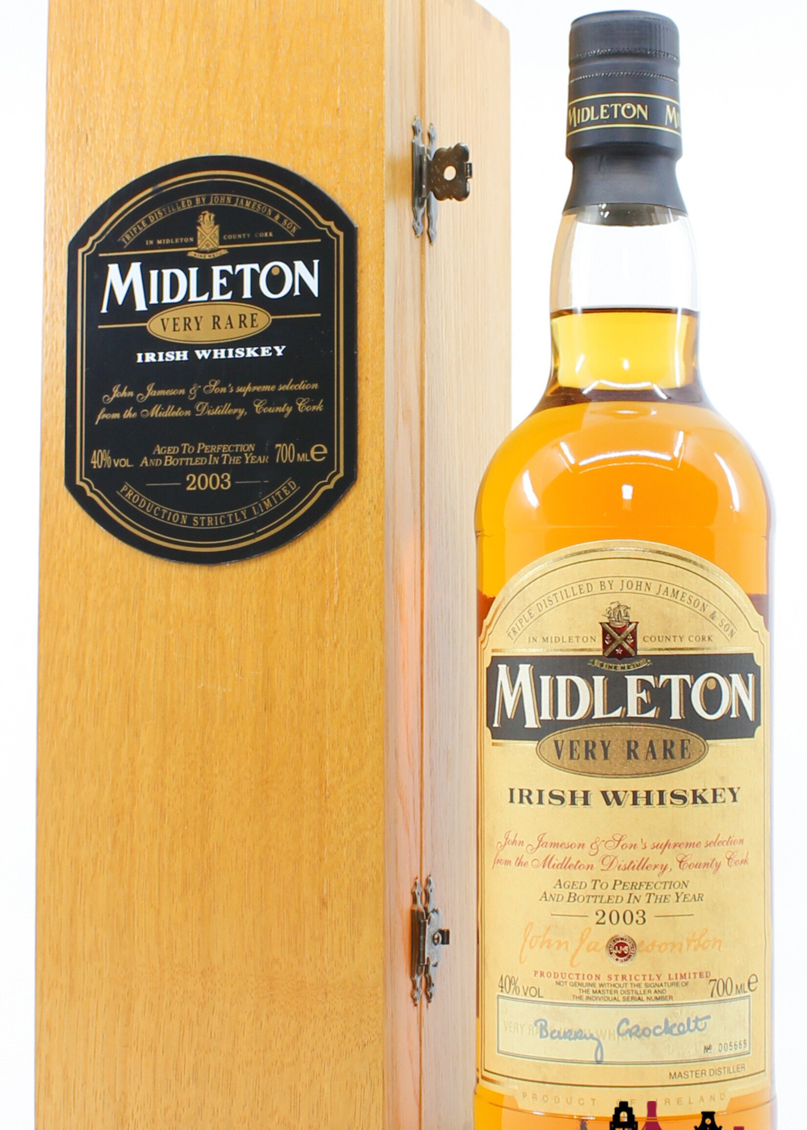 Midleton Very Rare 2003 - Irish Whiskey 40% (in wooden case)