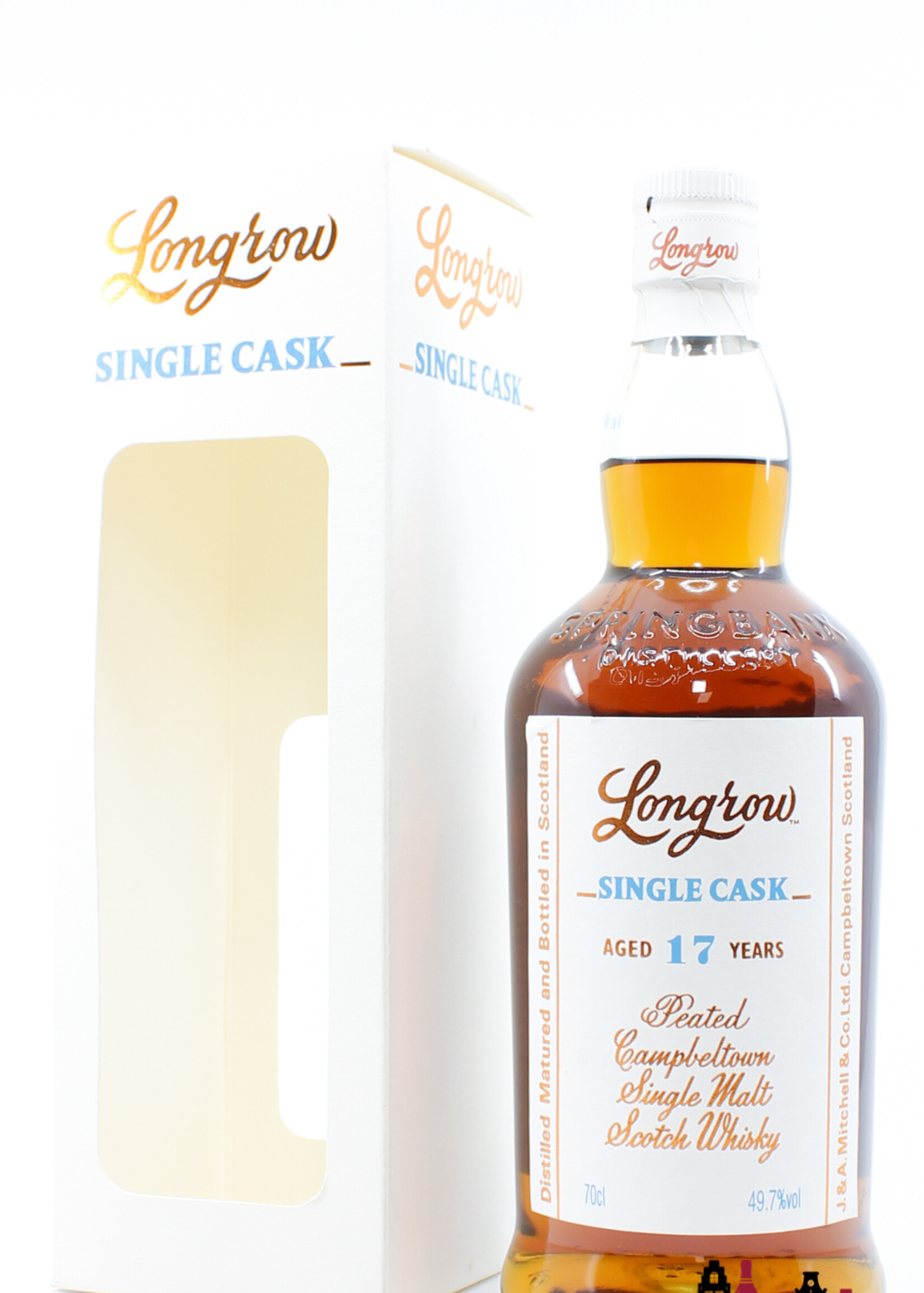 Springbank Longrow 17 Years Old 2002 2019 - Single Cask - The Nectar, Belgium (Springbank) 49.7% (1 of 282)
