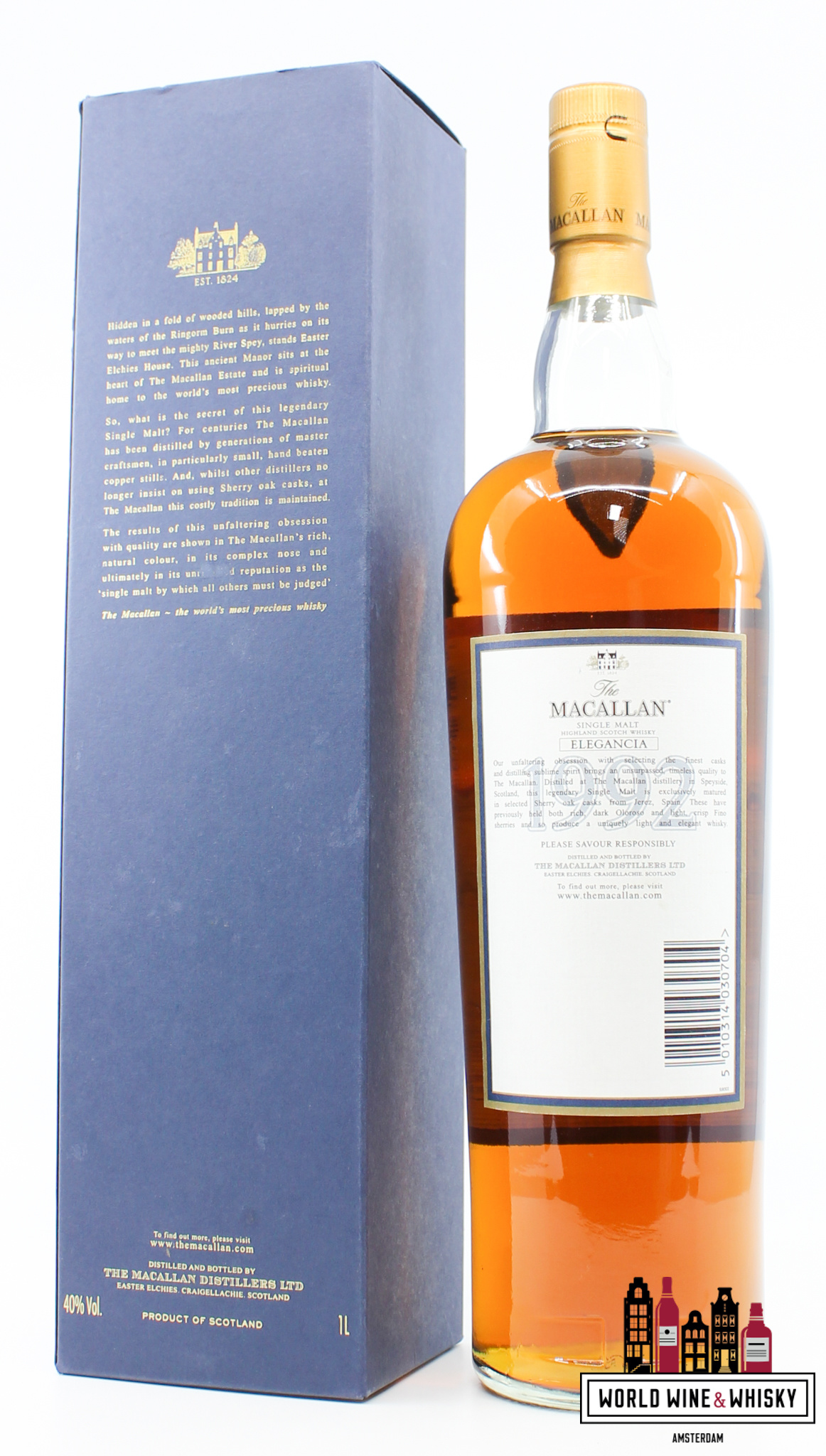 Macallan Macallan 12 Years Old 1992 2004 - Elegancia 40% 1 Liter