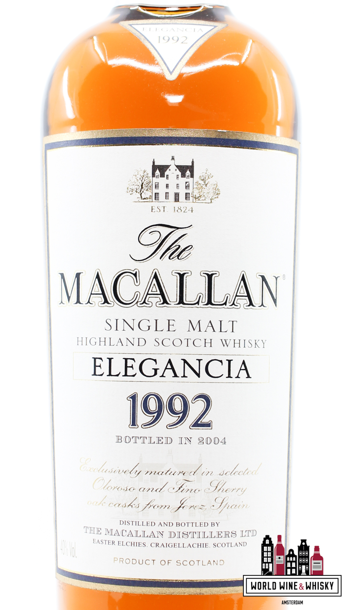 Macallan Macallan 12 Years Old 1992 2004 - Elegancia 40% 1 Liter