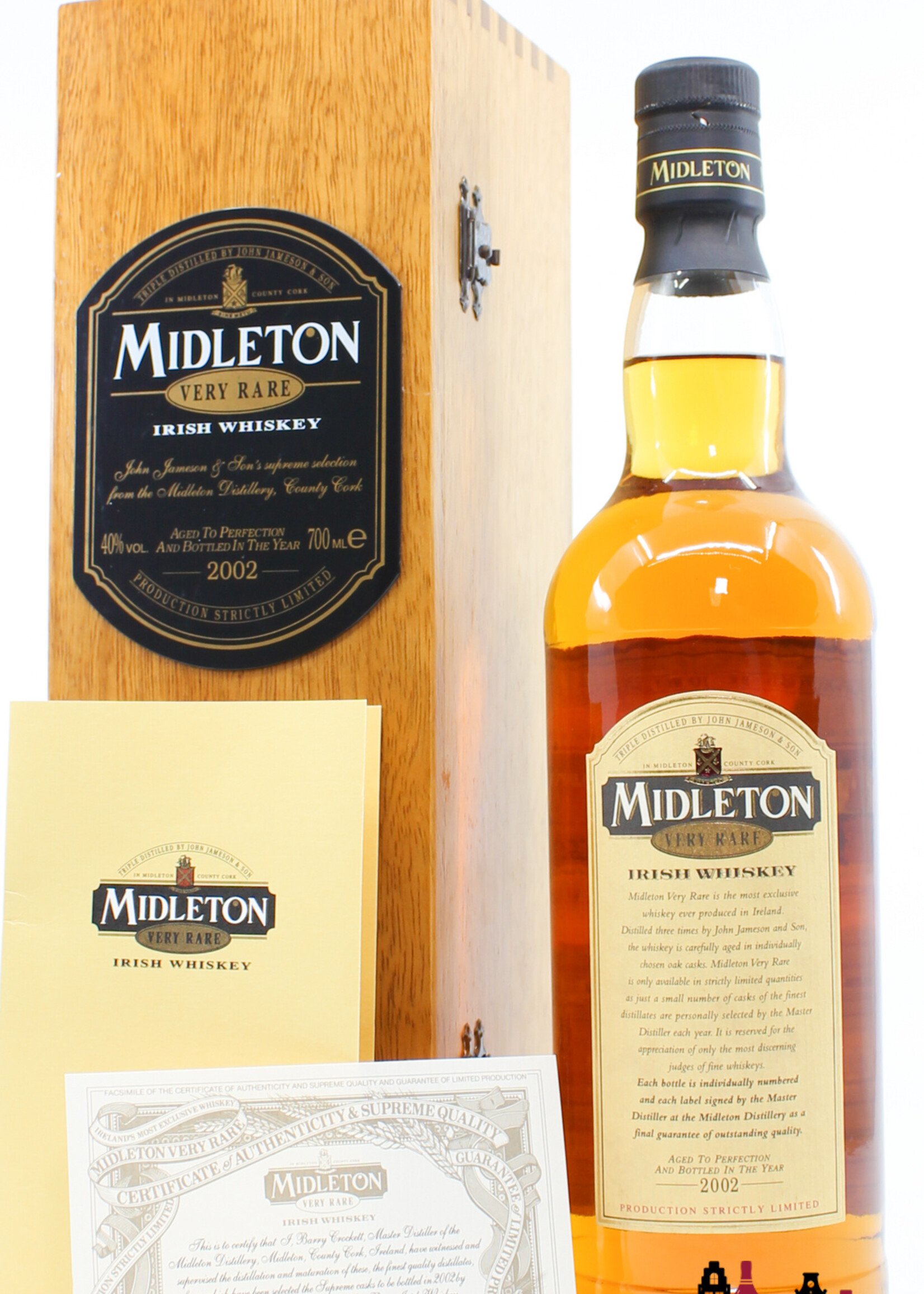 Midleton Midleton Very Rare 2002 - Irish Whiskey 40% (in wooden case)