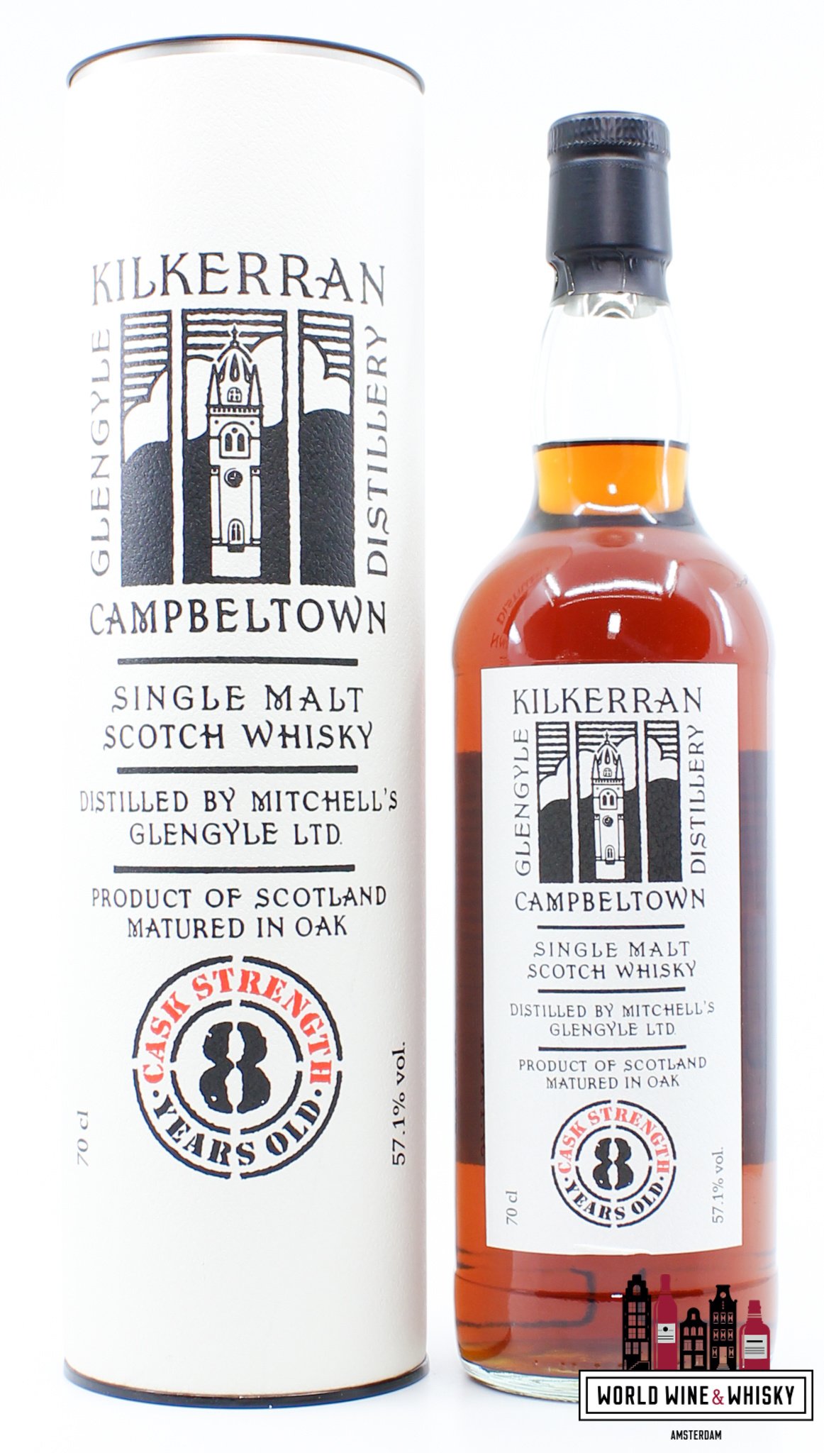 Glengyle Kilkerran 8 Years Old 2019 - Cask Strength - Batch 4 (Glengyle) 57.1% (1 of 15000)