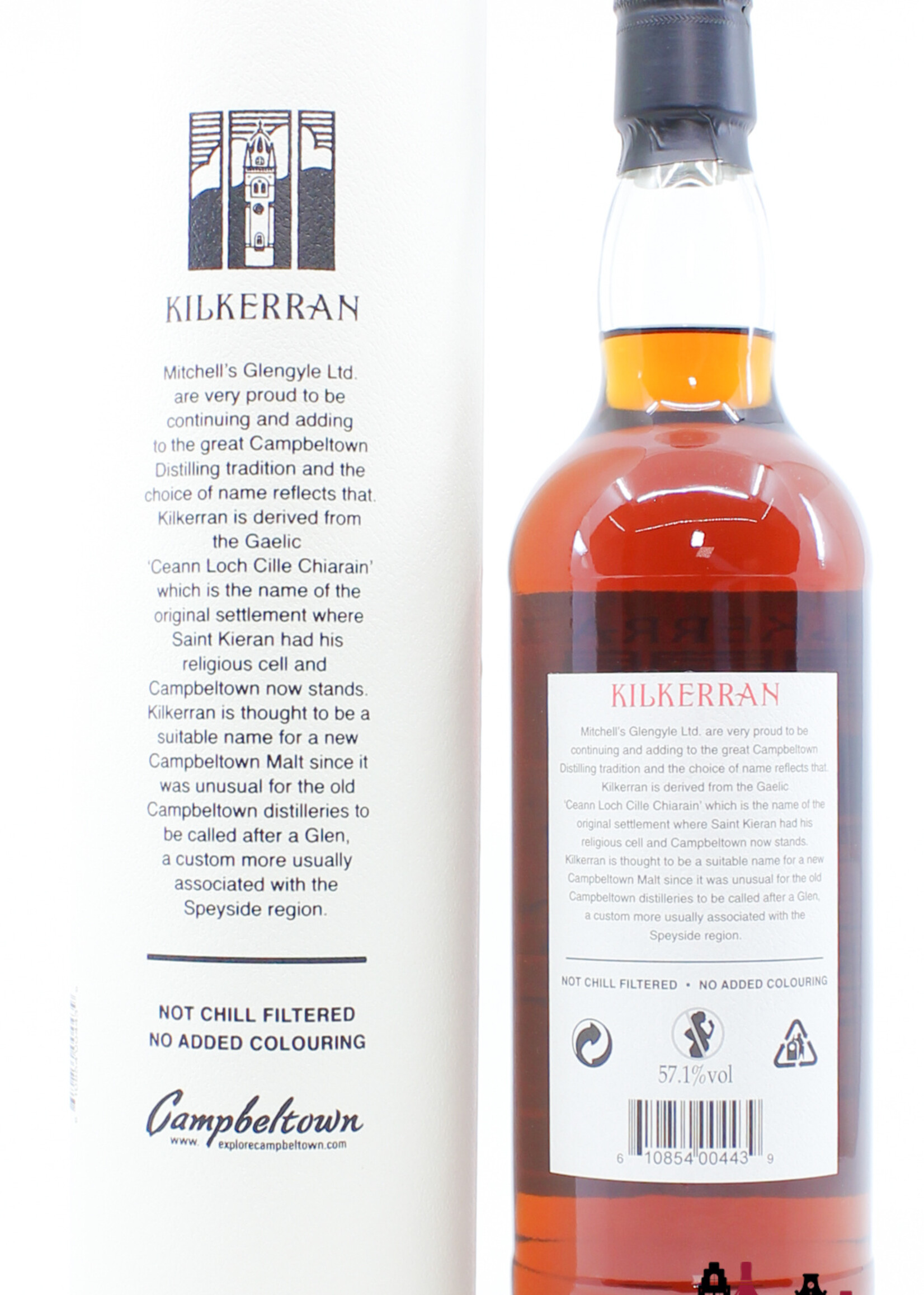 Glengyle Kilkerran 8 Years Old 2019 - Cask Strength - Batch 4 (Glengyle) 57.1% (1 of 15000)