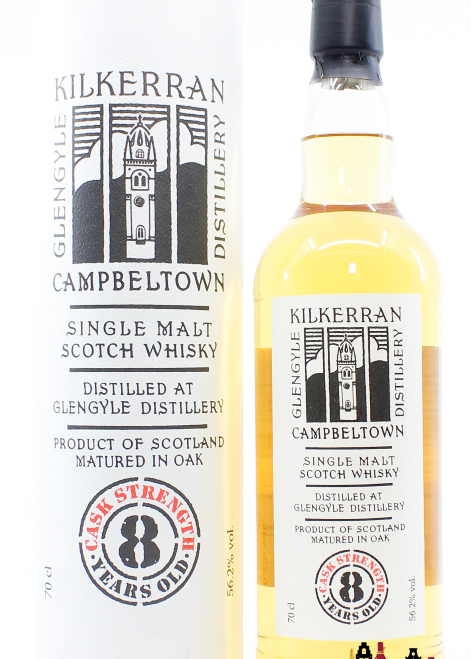Glengyle Kilkerran 8 Years Old 2017 - Cask Strength - Batch 1 (Glengyle) 56.2% (1 of 9000)