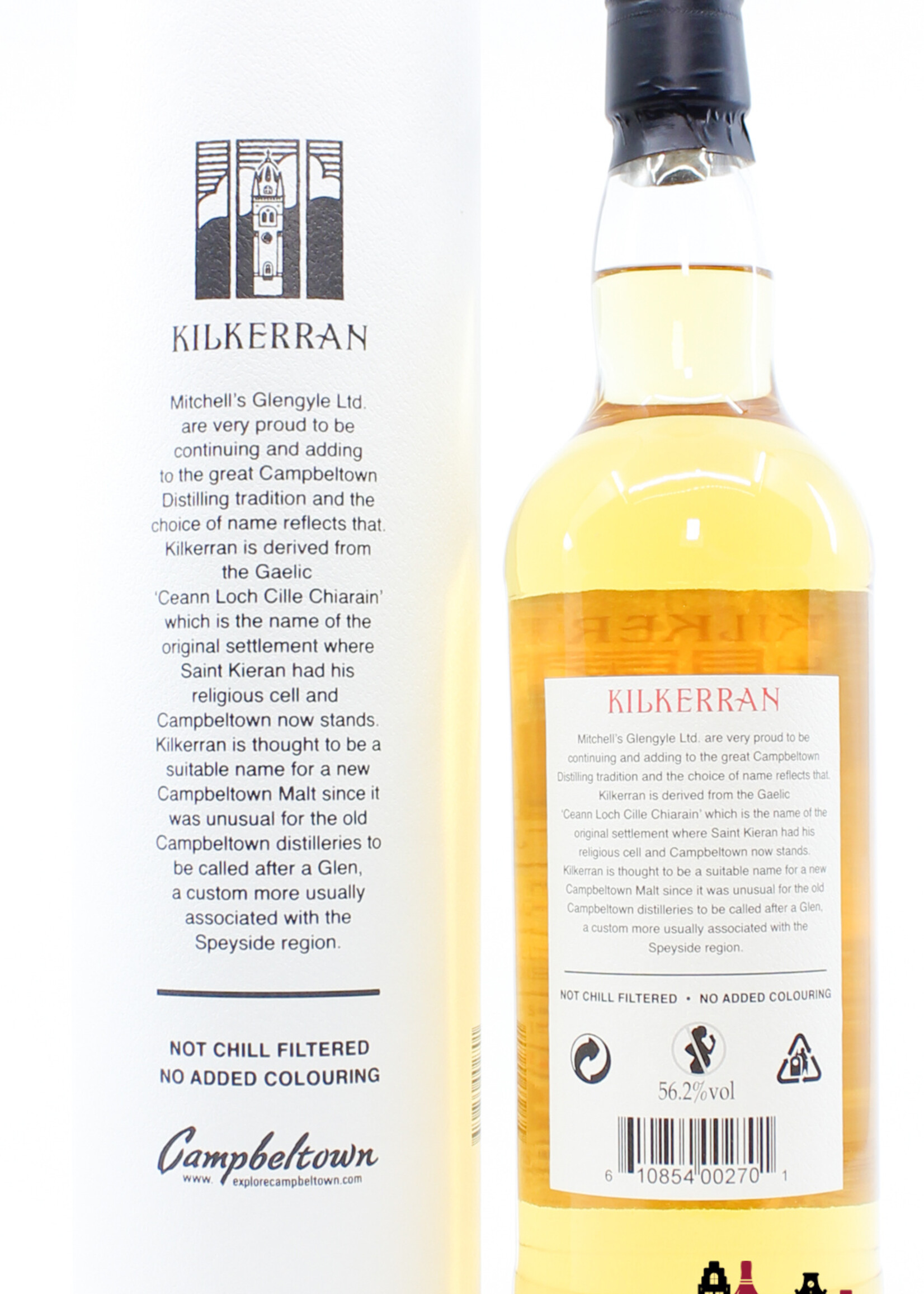 Glengyle Kilkerran 8 Years Old 2017 - Cask Strength - Batch 1 (Glengyle) 56.2% (1 of 9000)