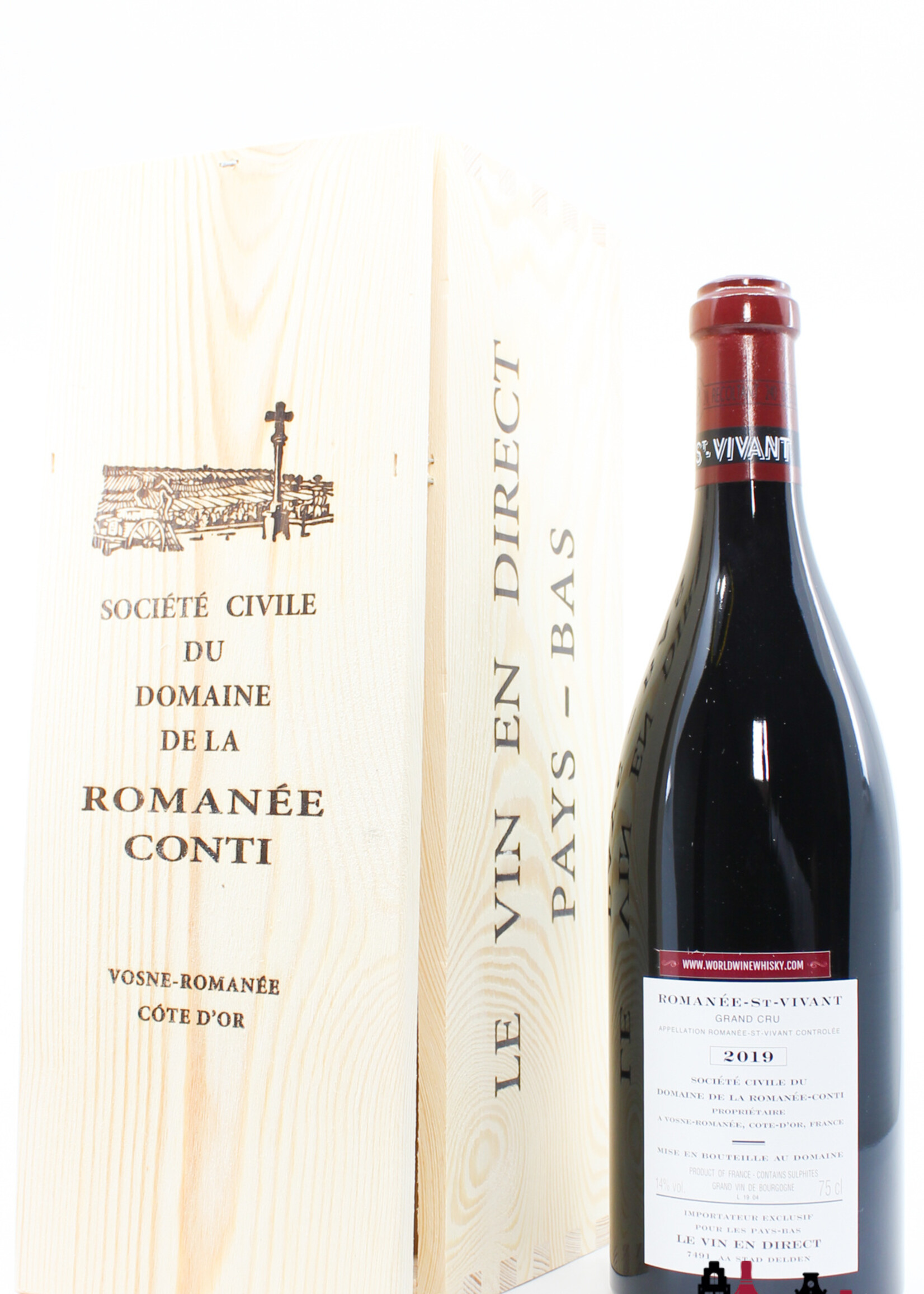Domaine de la Romanée Conti Domaine de la Romanée-Conti (DRC) - Romanee Saint Vivant 2019 (in OWC)