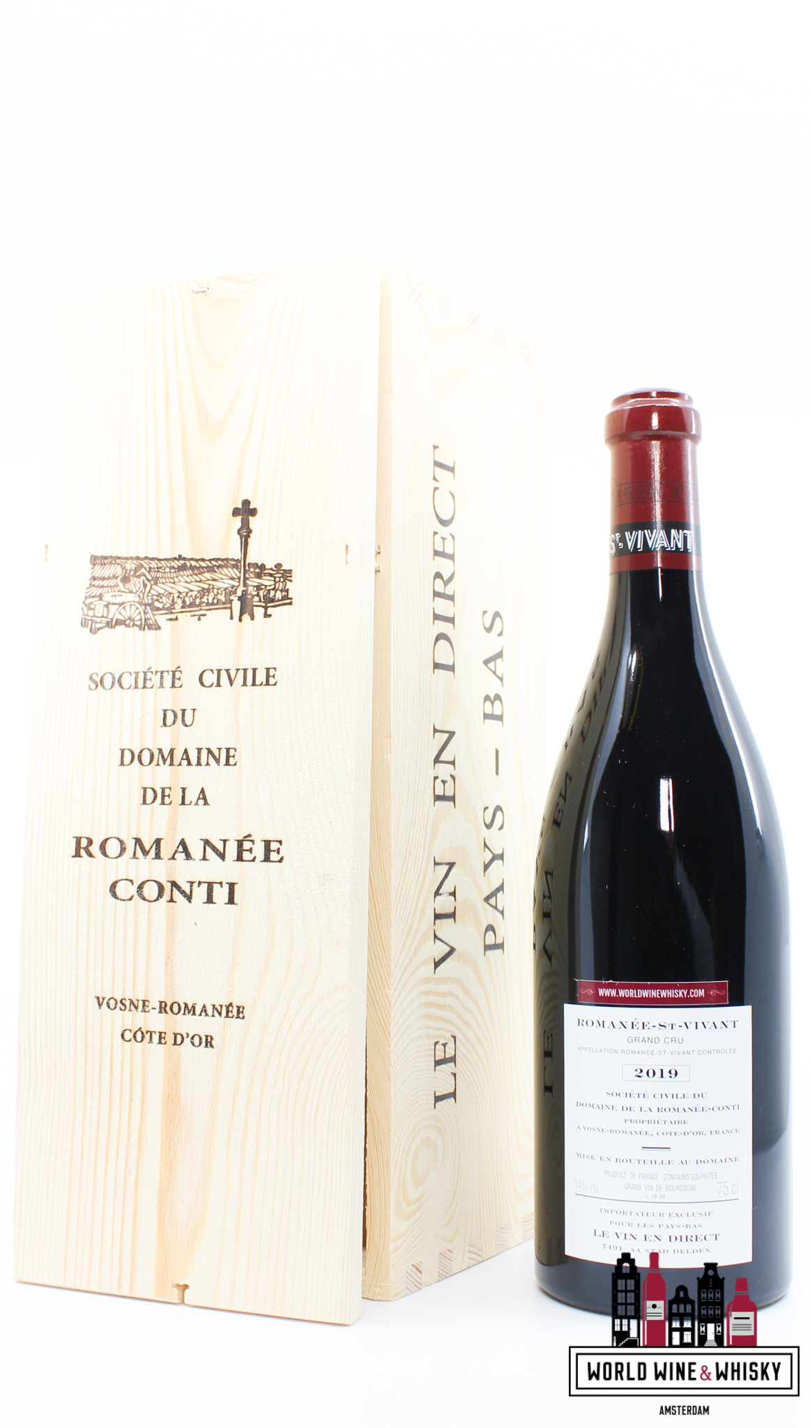 Domaine de la Romanée Conti Domaine de la Romanée-Conti (DRC) - Romanee Saint Vivant 2019 (in OWC)