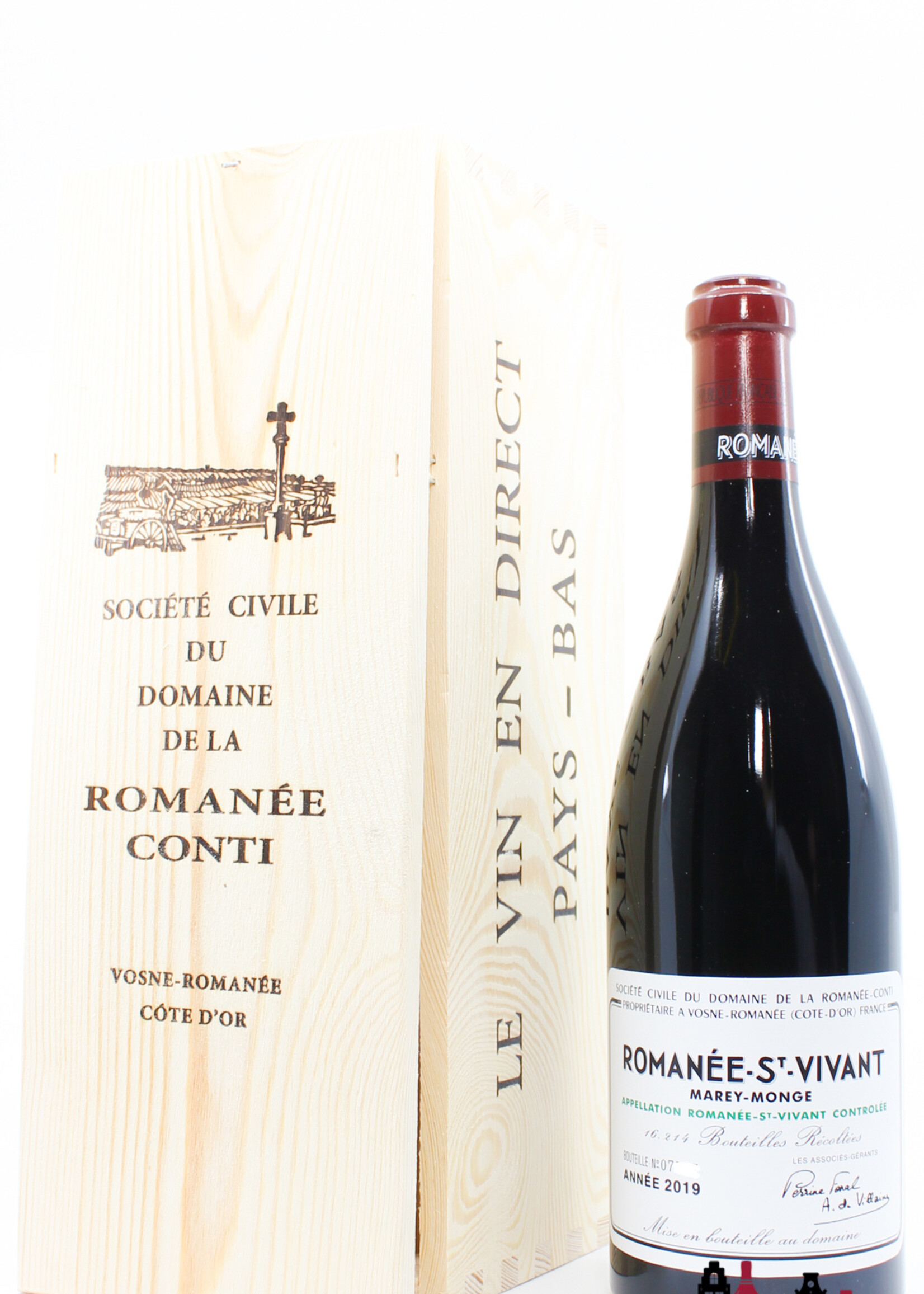 Domaine de la Romanée Conti Domaine de la Romanée-Conti (DRC) - Romanee Saint Vivant 2019 (in OWC)