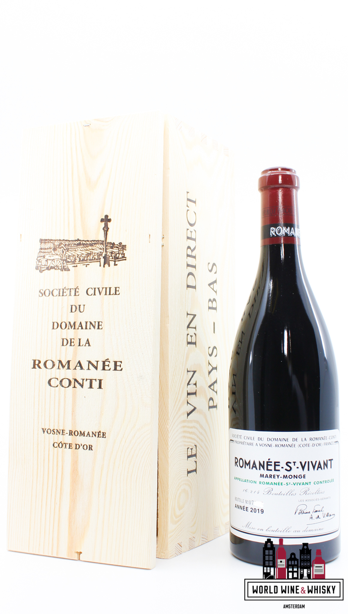 Domaine de la Romanée Conti Domaine de la Romanée-Conti (DRC) - Romanee Saint Vivant 2019 (in OWC)