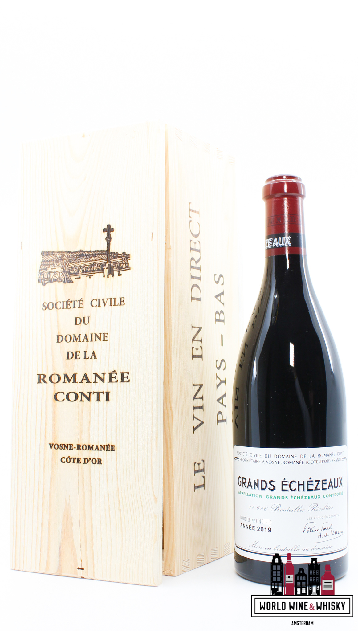 Domaine de la Romanée Conti Domaine de la Romanée-Conti (DRC) - Grands Echezeaux 2019 (in OWC)